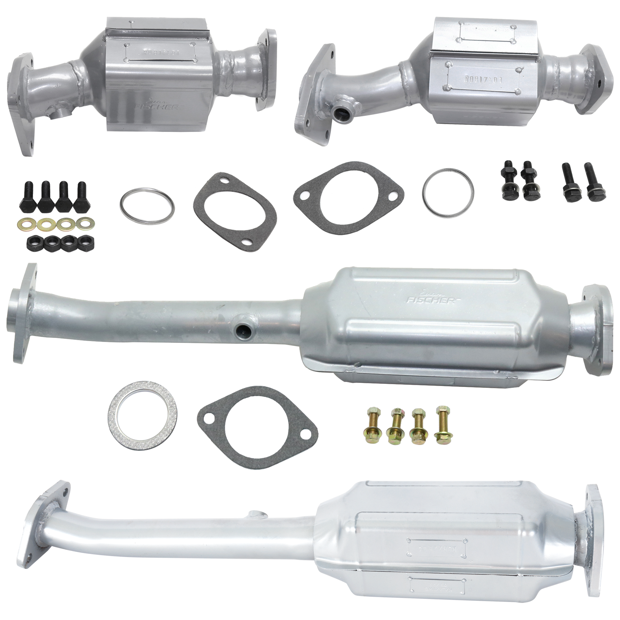 AM FRONTIER PATHFINDER XTERRA 05-09 CATALYTIC CONVERTER Front and Rear RH and LH 6 Cyl. 4.0L Eng. SKU SET REPN960313-4