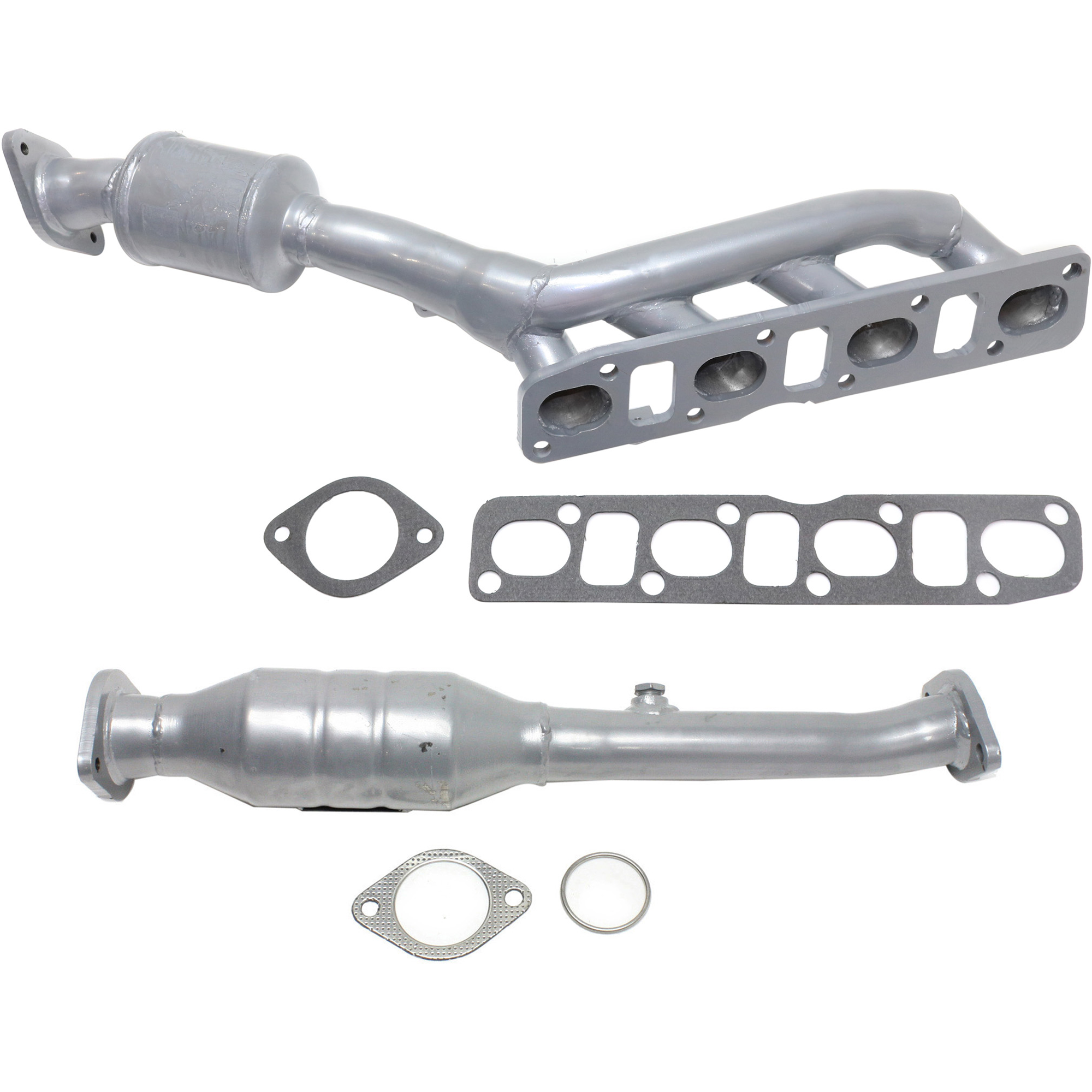 AM TITAN 04-15 CATALYTIC CONVERTER Front and Rear RH 8 Cyl. 5.6L Engine w Exhaust Manifold SKU SET REPN960316