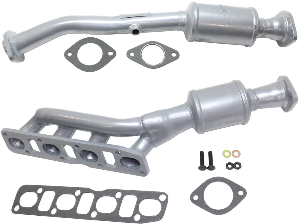 AM TITAN 04-15 CATALYTIC CONVERTER Front and Rear LH 8 Cyl. 5.6L Engine w Exhaust Manifold SKU SET REPN960317