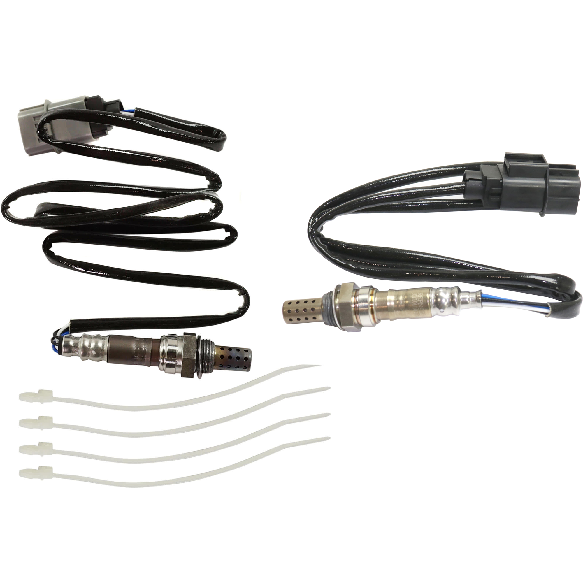 AM QX4-01-01 OXYGEN SENSOR 4 Wire Heated After Catalytic Converter Threaded in type Set of 2 SKU SET REPN960917-2