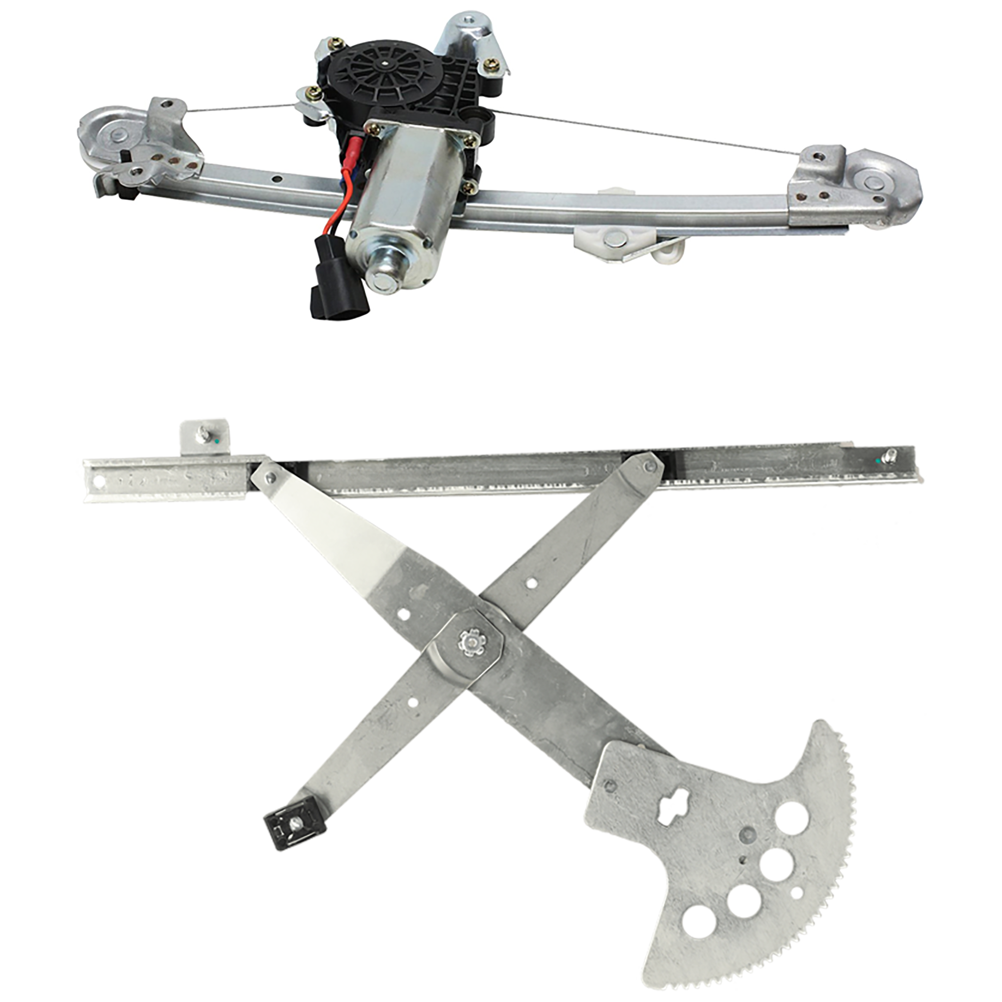 AM MALIBU 97-03 CLASSIC 04-05 FRONT AND REAR WINDOW REGULATOR RH Power w Motor SKU SET REPO491701 A Partslink GM1351219 GM1551127 OEM 15223281 PFM 22723562 PFM