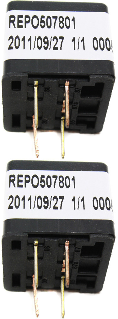 AM CUTLASS SUPREME 85-97 SIERRA PICKUP 99-07 RELAY 30 AMP 12 V Pin Terminal Type Set of 2 SKU SET REPO507801-2 OEM D1741C 12193604