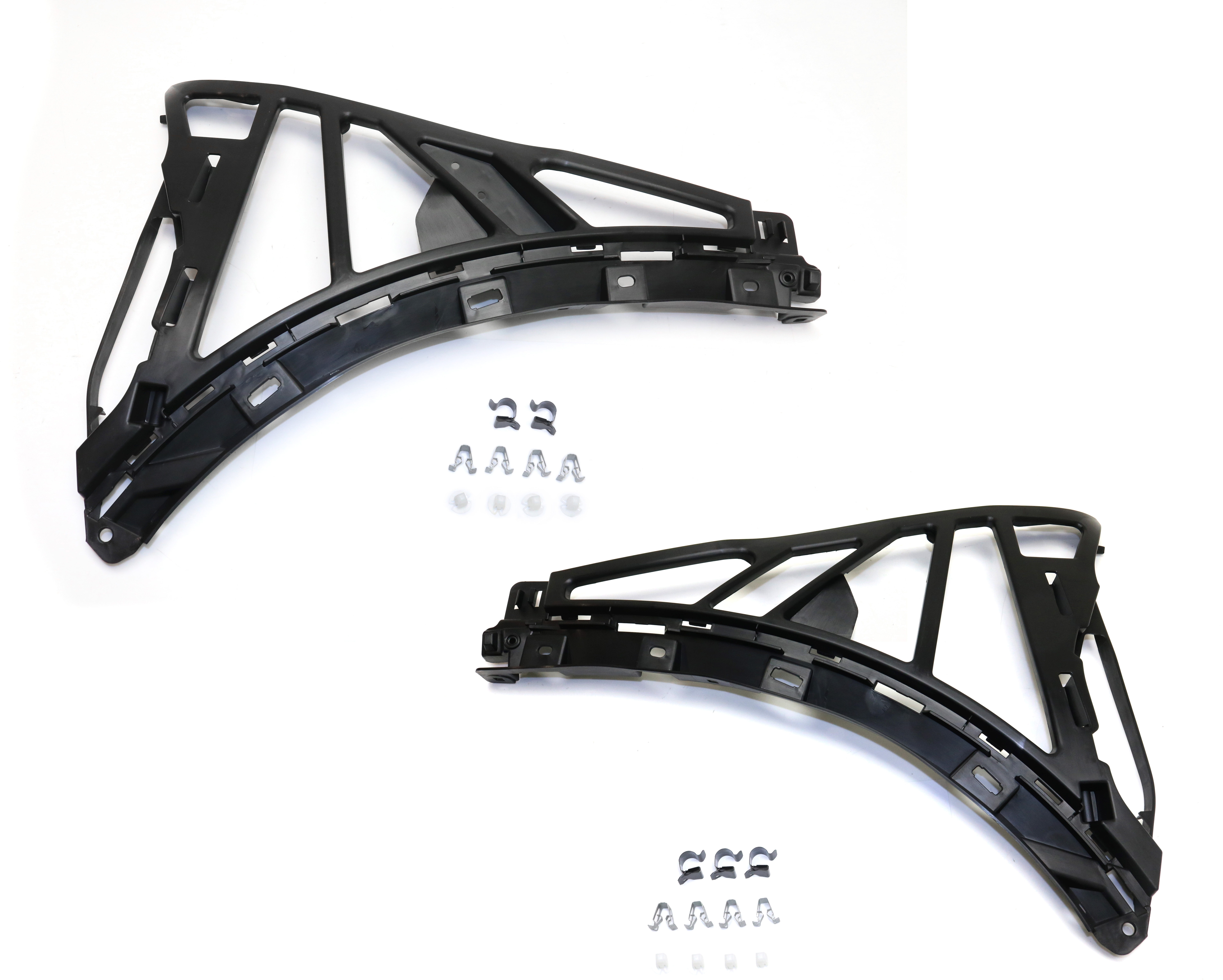 AM CAYENNE 11-17 FRONT BUMPER BRACKET RH AND LH SKU SET REPP013105 Partslink PO1042101 PO1043101 OEM 95850517700-95850517800