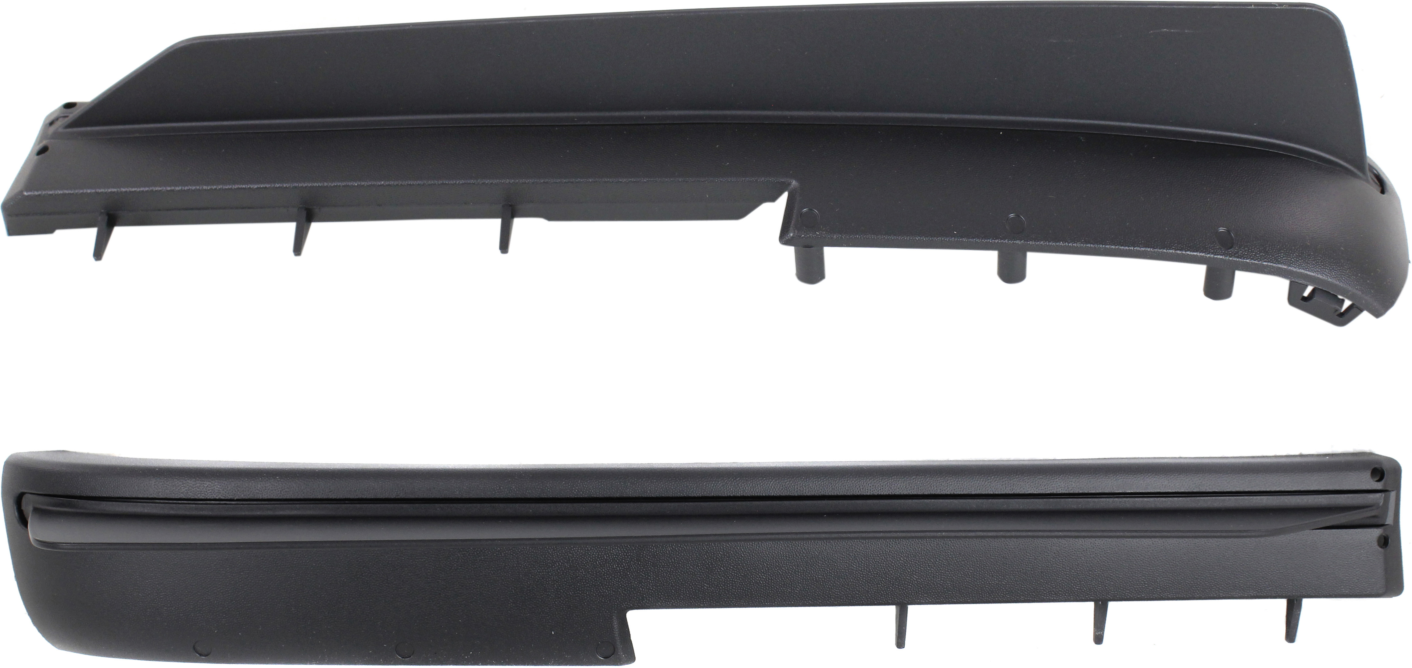 AM CAYENNE 11-18 FRONT BUMPER MOLDING RH AND LH Side Spoiler Textured Black w Wheel Opening Moldings SKU SET REPP016113 Partslink PO1094101 PO1094100 OEM 958505888119B9-958505887119B9