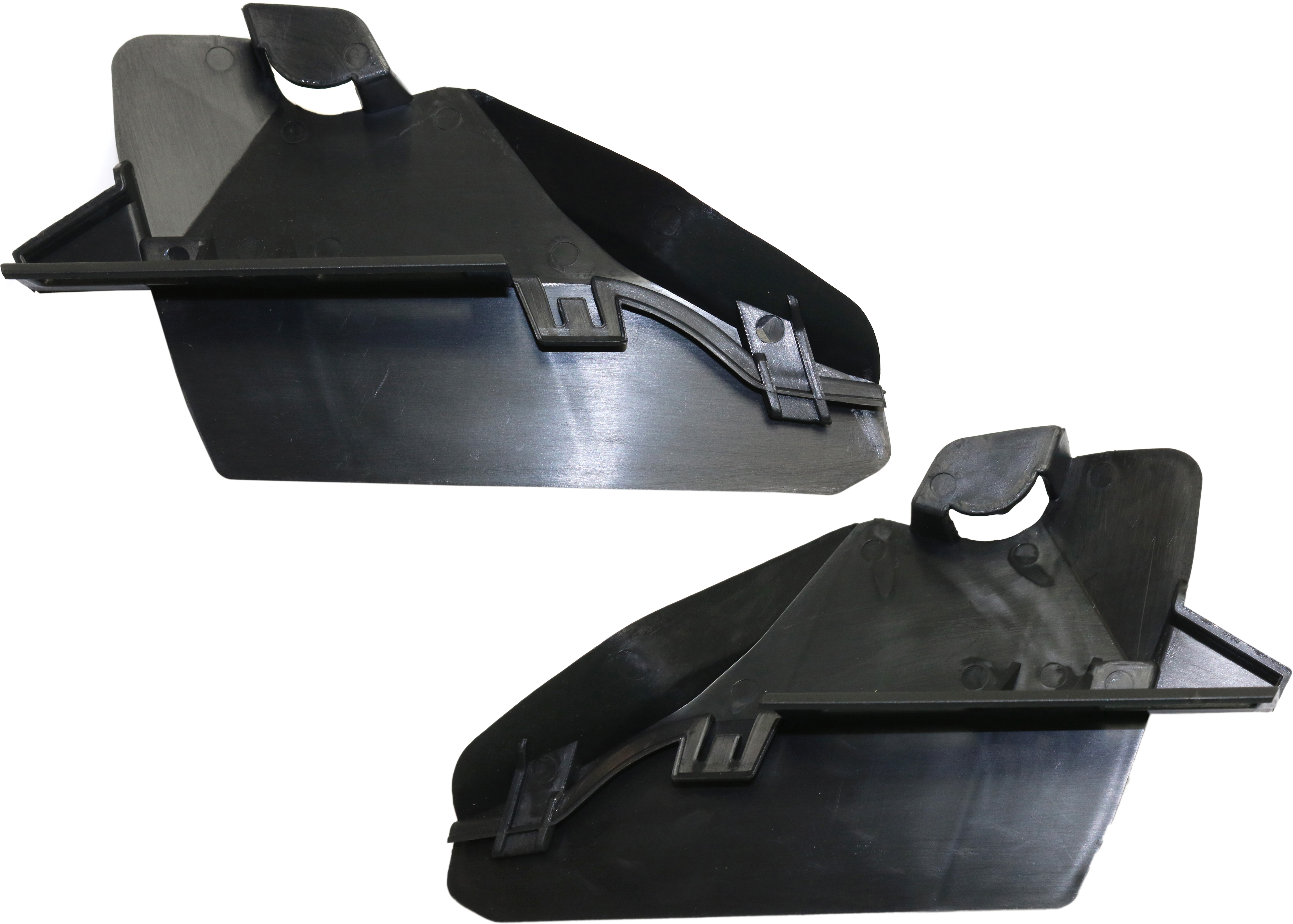 AM CAYENNE 11-14 FRONT BUMPER MOLDING RH AND LH Primed SKU SET REPP040505 Partslink PO1089100 PO1088100 OEM 95850524600-95850524500