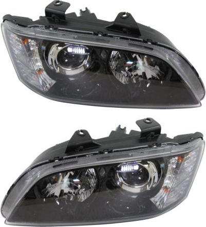 AM G8-08-09 HEAD LAMP RH AND LH Assembly Halogen SKU SET REPP100107 Partslink GM2503328 GM2502328 OEM 92224813-92224812