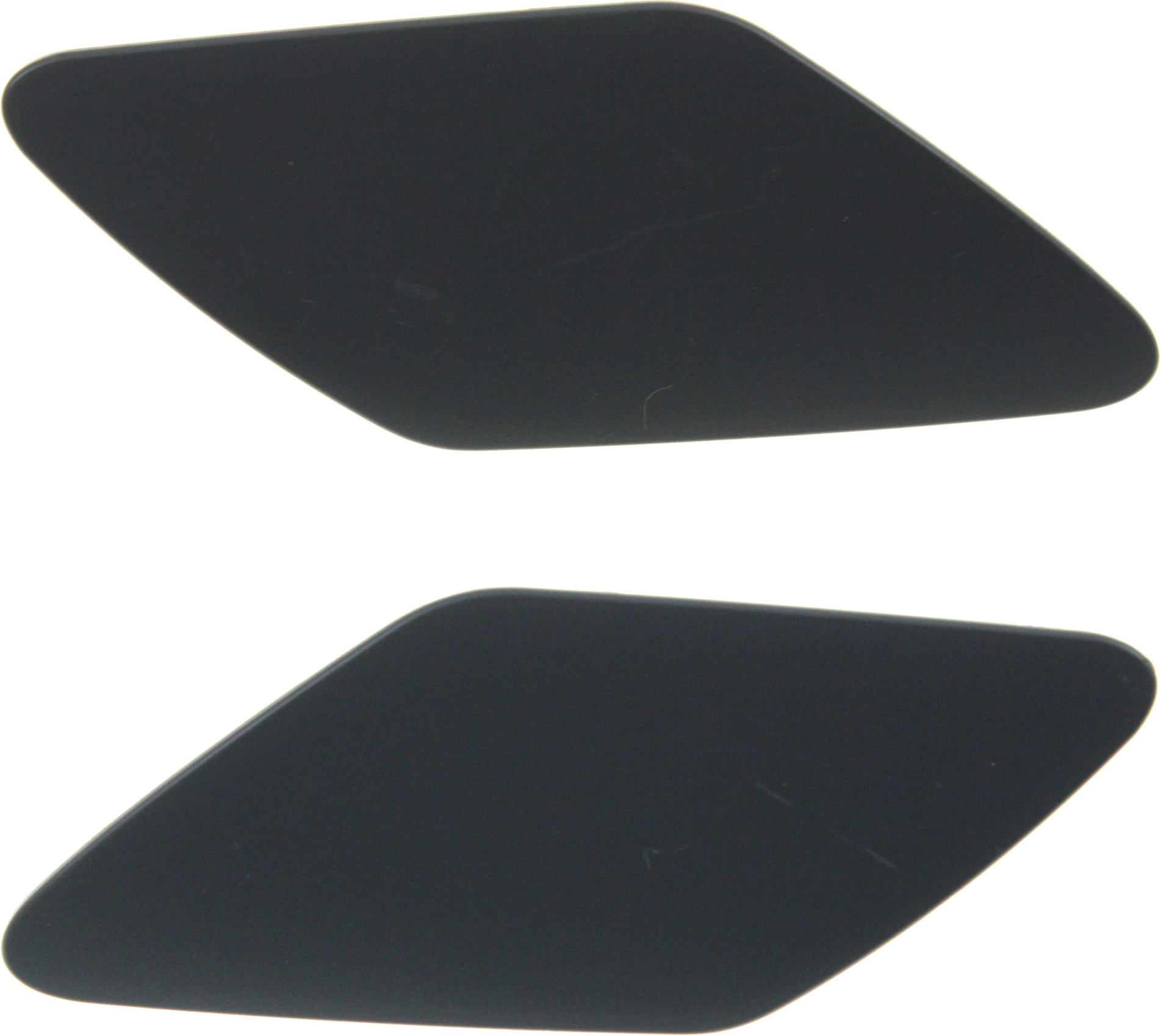 AM CAYENNE 11-16 HEADLIGHT WASHER COVER RH AND LH Prmd Non Hybrid Model 11-14 Exc. Turbo Turbo S Models SKU SET REPP110105 Partslink PO1049102 PO1048102 OEM 95862830200G2X 95862830100G2X