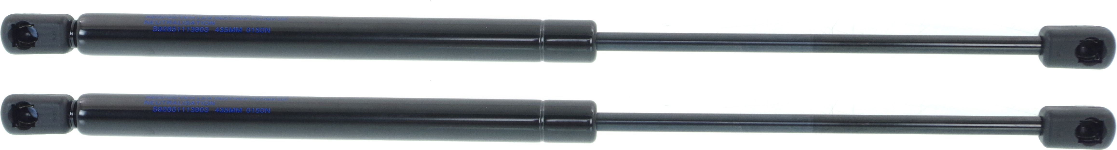 AM PORSCHE 928-80-95 LIFT SUPPORT RH AND LH SKU SET REPP131704-2 OEM 4651-510341-901761-8195693-928