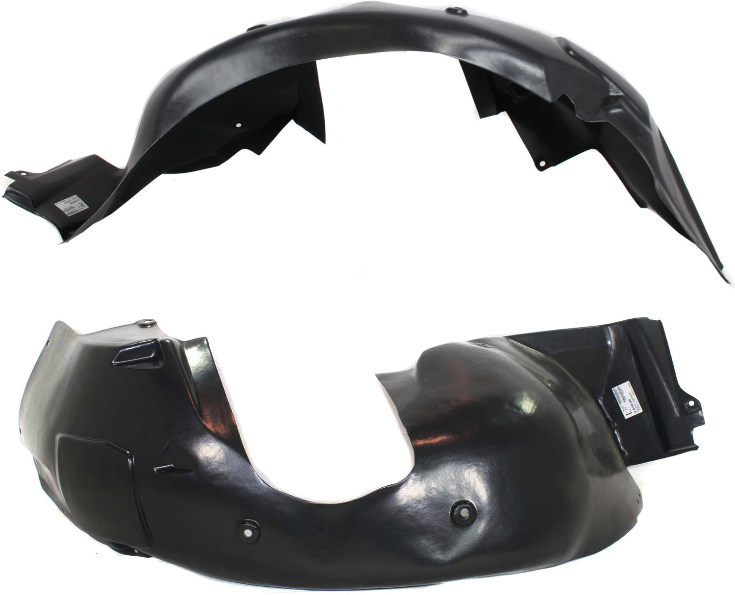 AM G8-08-09 FRONT FENDER LINER RH AND LH SKU SET REPP222101 Partslink GM1248204 GM1249204 OEM 92161690-92268803
