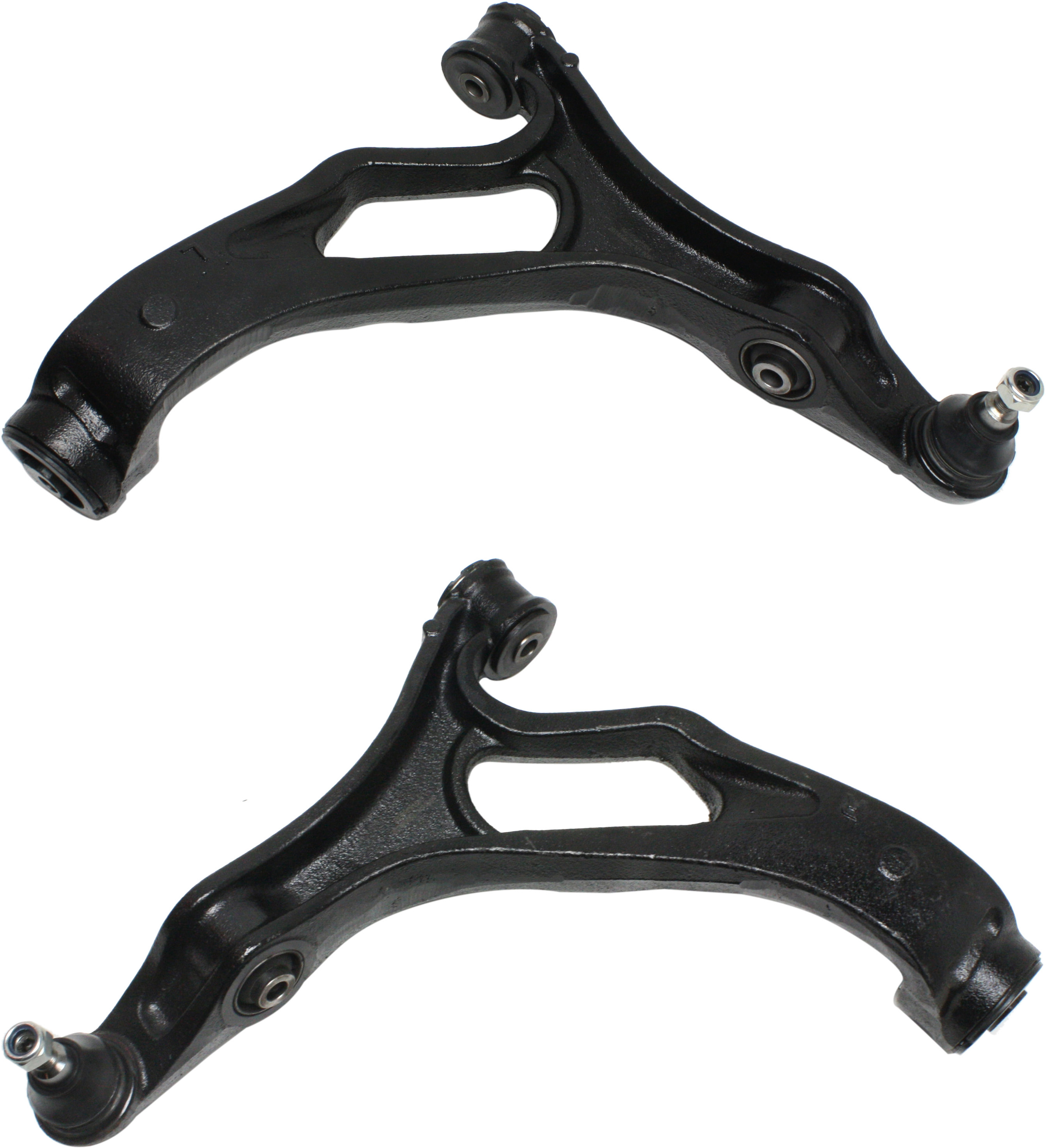 AM CAYENNE 03-06 TOUAREG 04-09 FRONT CONTROL ARM RH AND LH Lower w Ball Joint and Bushing Steel SKU SET REPP281503 OEM 7L8407152B 7L0407152C 7L040715