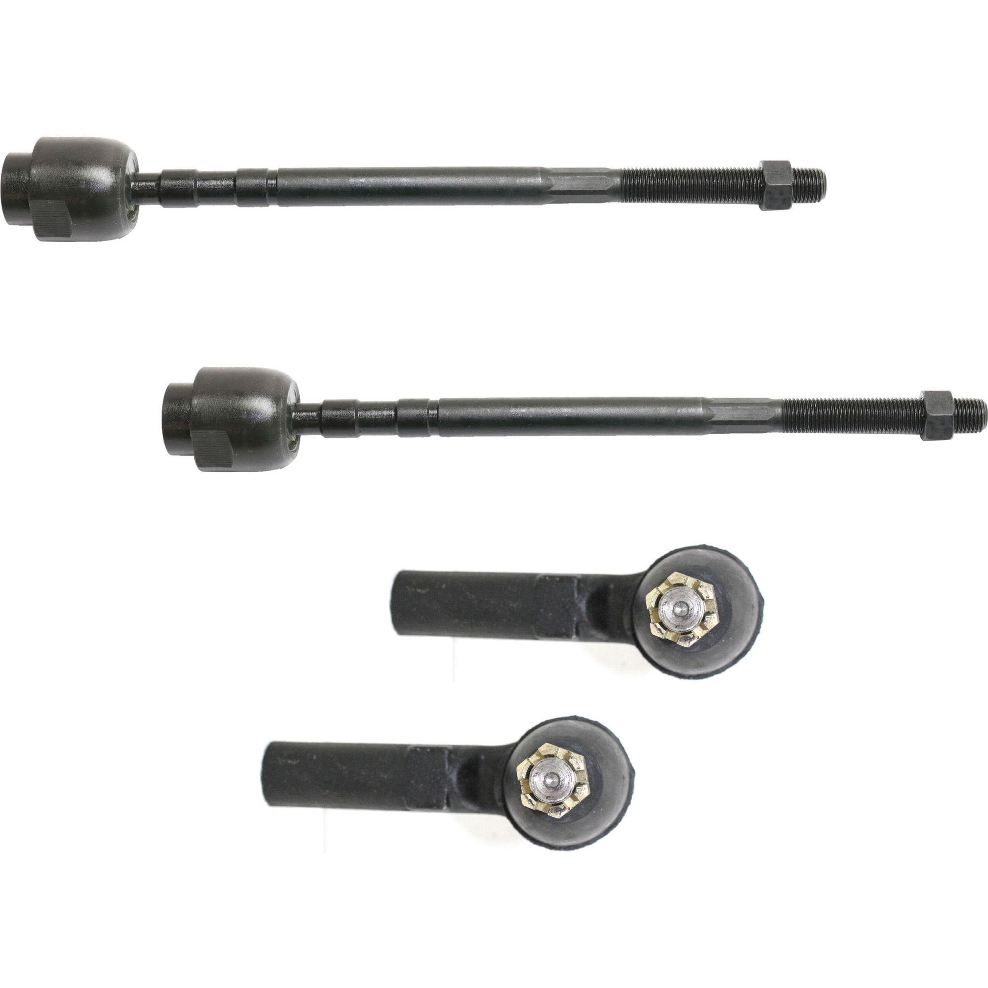 AM CENTURY CUTLASS CIERA LUMINA APV TRANS SPORT 92-92 FRONT TIE ROD RH AND LH Inner and Outer SKU SET REPP282105-4 A OEM 4333104