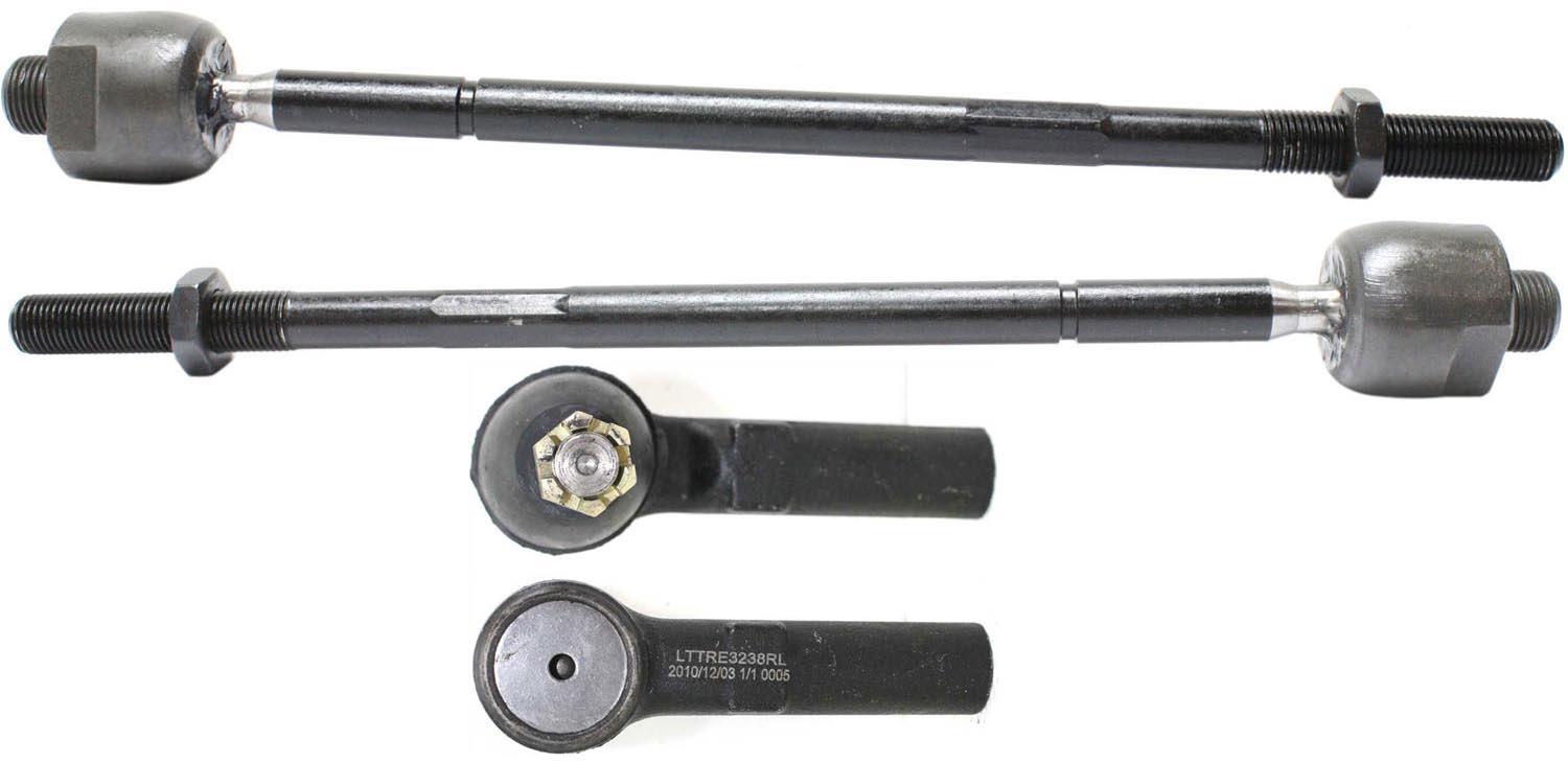 AM SL SERIES 91-02 FRONT TIE ROD END RH AND LH Inner and Outer SKU SET REPP282105-4 OEM 382504-382509-2695140-2695148
