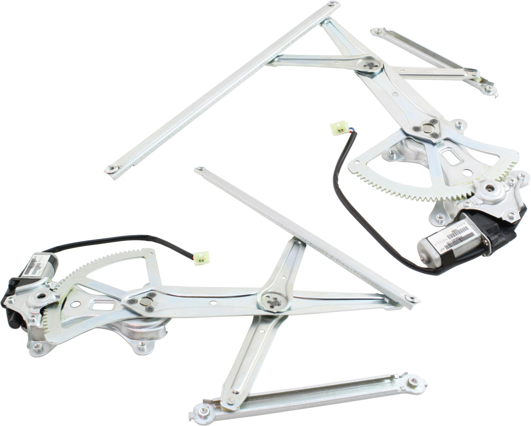 AM VIBE 03-08 FRONT WINDOW REGULATOR RH AND LH Power With Motor SKU SET REPP462905 Partslink GM1350158 GM1351158 OEM 88969902 PFM 88969903 PFM