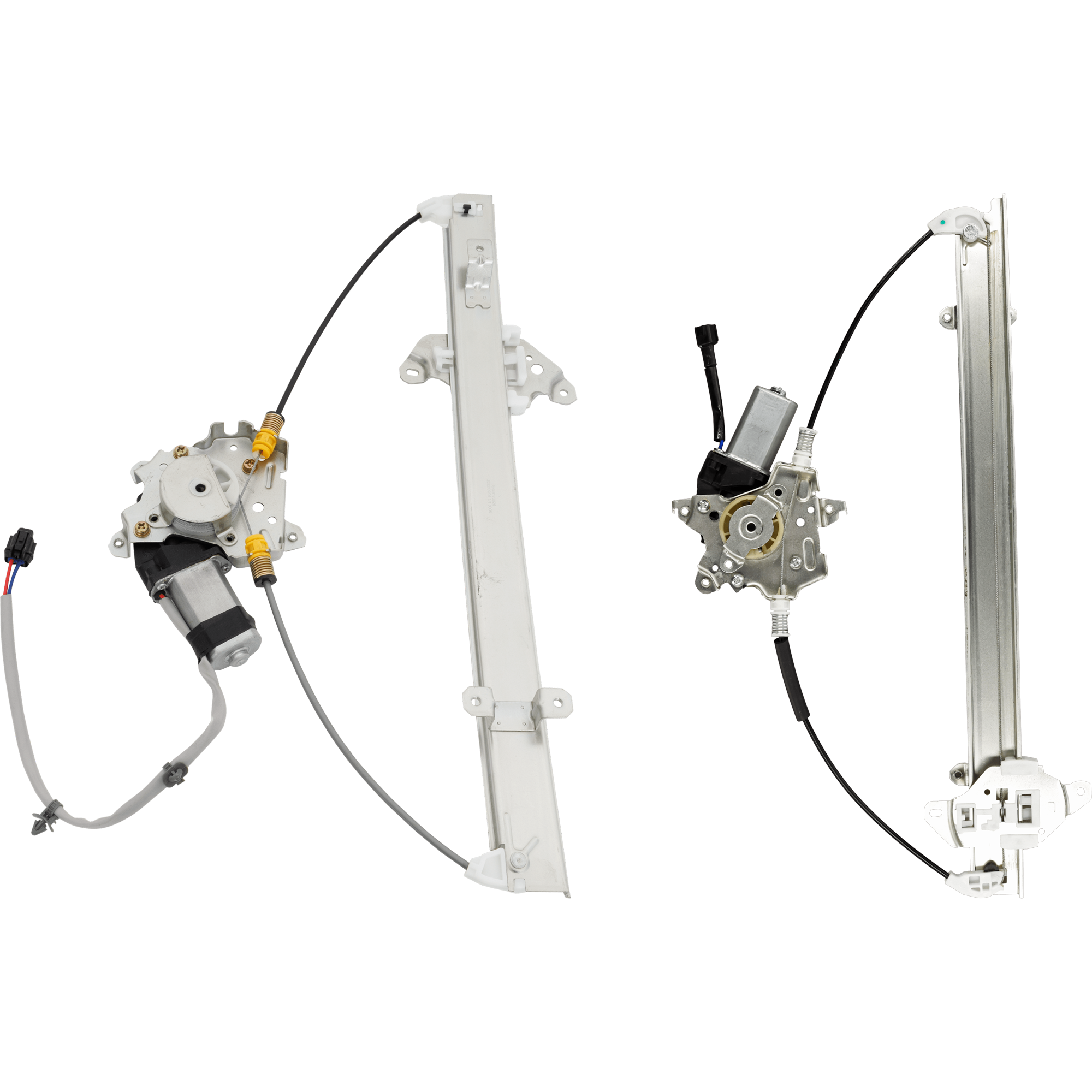 AM FRONTIER 05-21 FRONT AND REAR WINDOW REGULATOR LH Power w Motor SKU SET REPP462916 Partslink NI1350129 OEM 80721EA000 PFM 827219BF0A