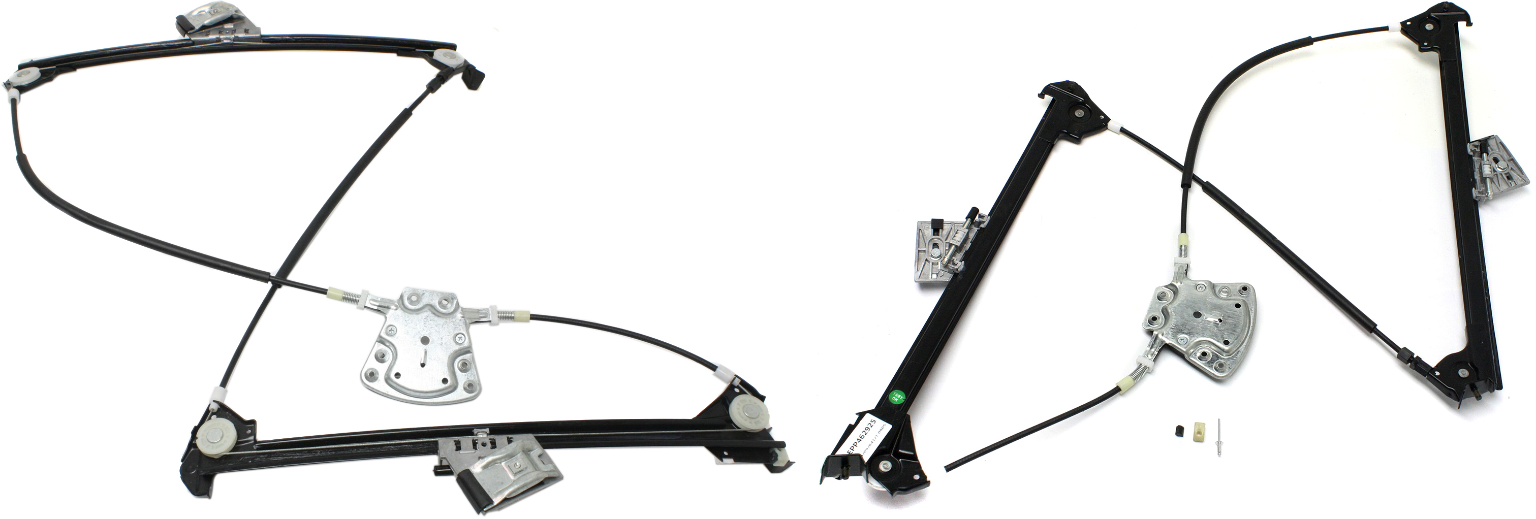 AM BOXSTER 97-04 PORSCHE 911-99-05 FRONT WINDOW REGULATOR RH AND LH Power Without Motor SKU SET REPP462925 OEM 99654207604-99654207504