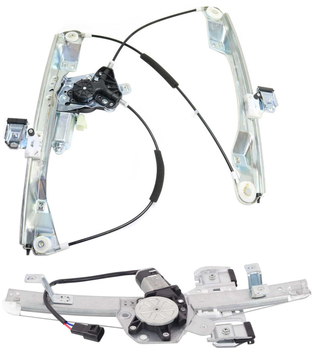 AM CAPRICE 11-13 G8-08-09 FRONT AND REAR WINDOW REGULATOR LH Power w Motor SKU SET REPP462928-2L Partslink GM1350216 GM1550147 OEM 92420927-92263045-92195914