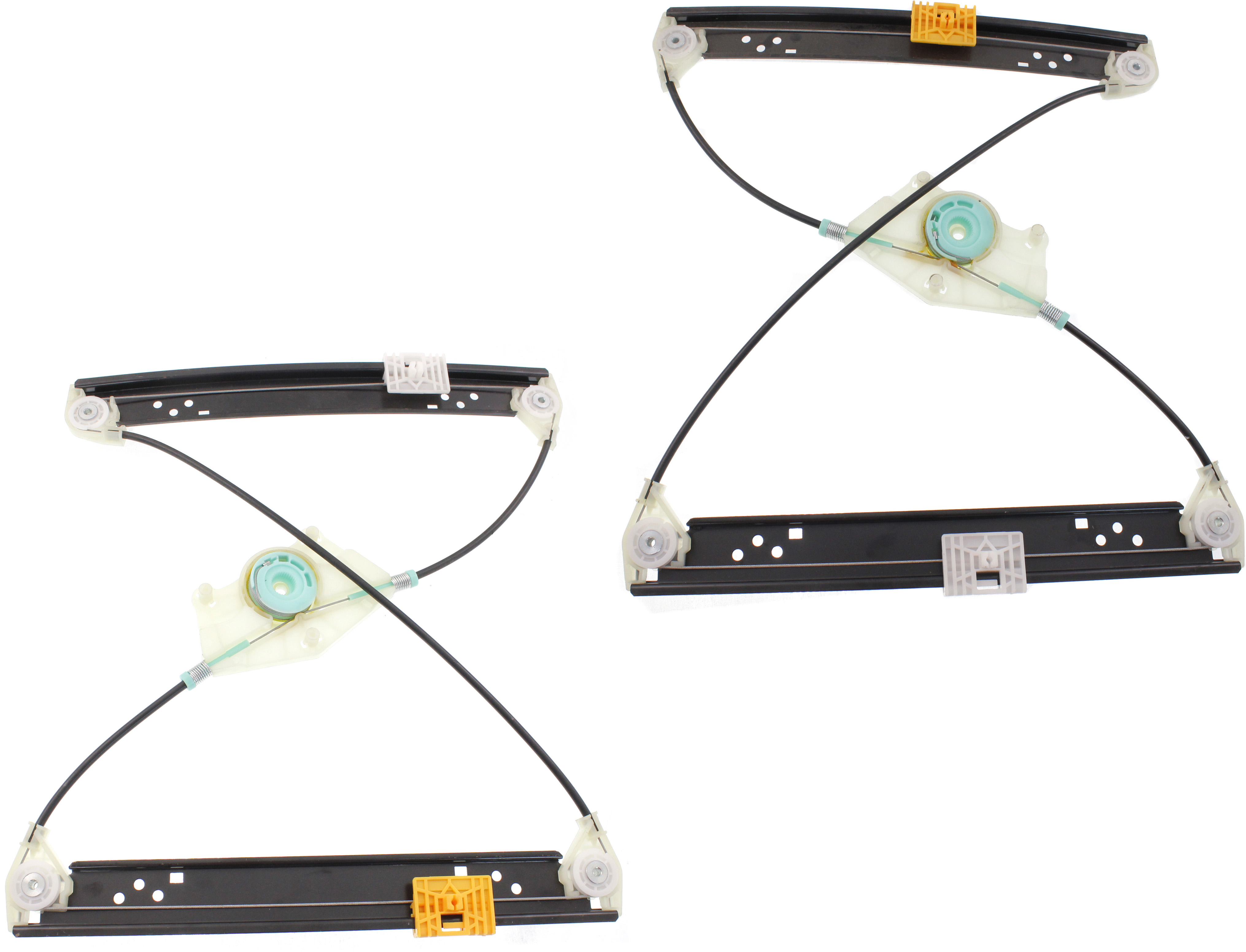 AM CAYENNE 03-10 TOUAREG 04-10 REAR WINDOW REGULATOR RH AND LH Power w o Motor SKU SET REPP491707 OEM 95553346103-7L0839461-95553346