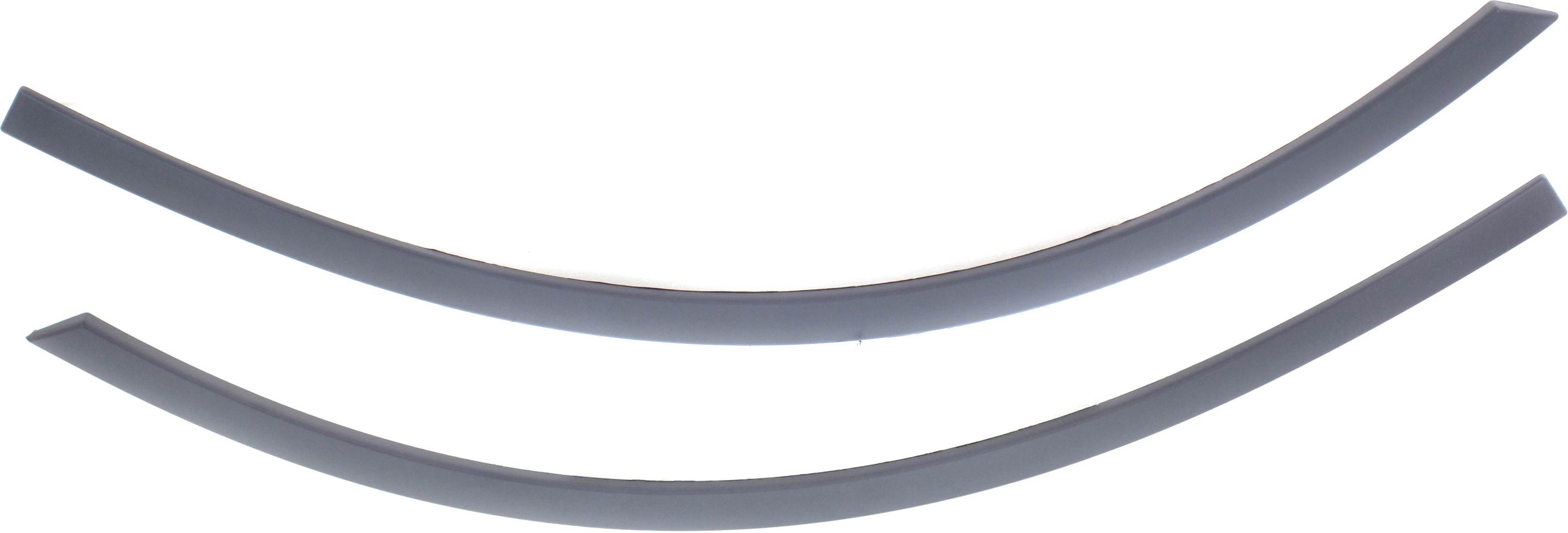 AM CAYENNE 11-14 REAR WHEEL OPENING MOLDING RH AND LH Front Section 3 Piece Fender Trim Black SKU SET REPP553903 Partslink PO1790101 PO1791101 OEM 95855970950G2X 95855971050G2X