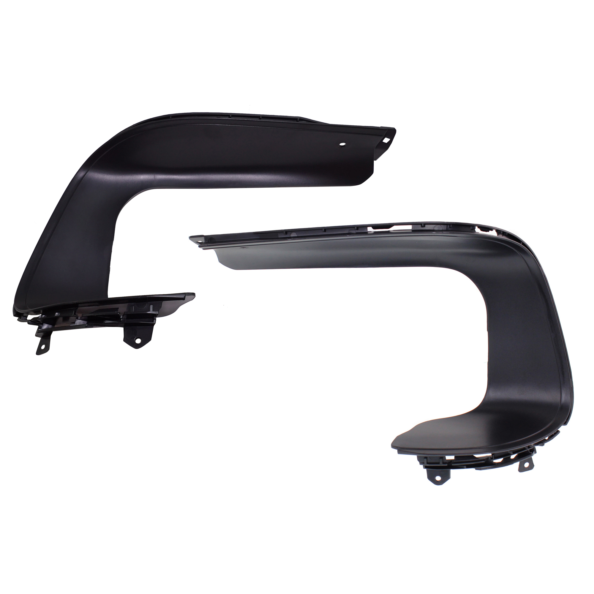 AM CAYENNE 11-14 REAR BUMPER FILLER RH AND LH Outer Textured Black SKU SET REPP765301 Partslink PO1183101 PO1182101 OEM 958505838009B9-958505837009B9