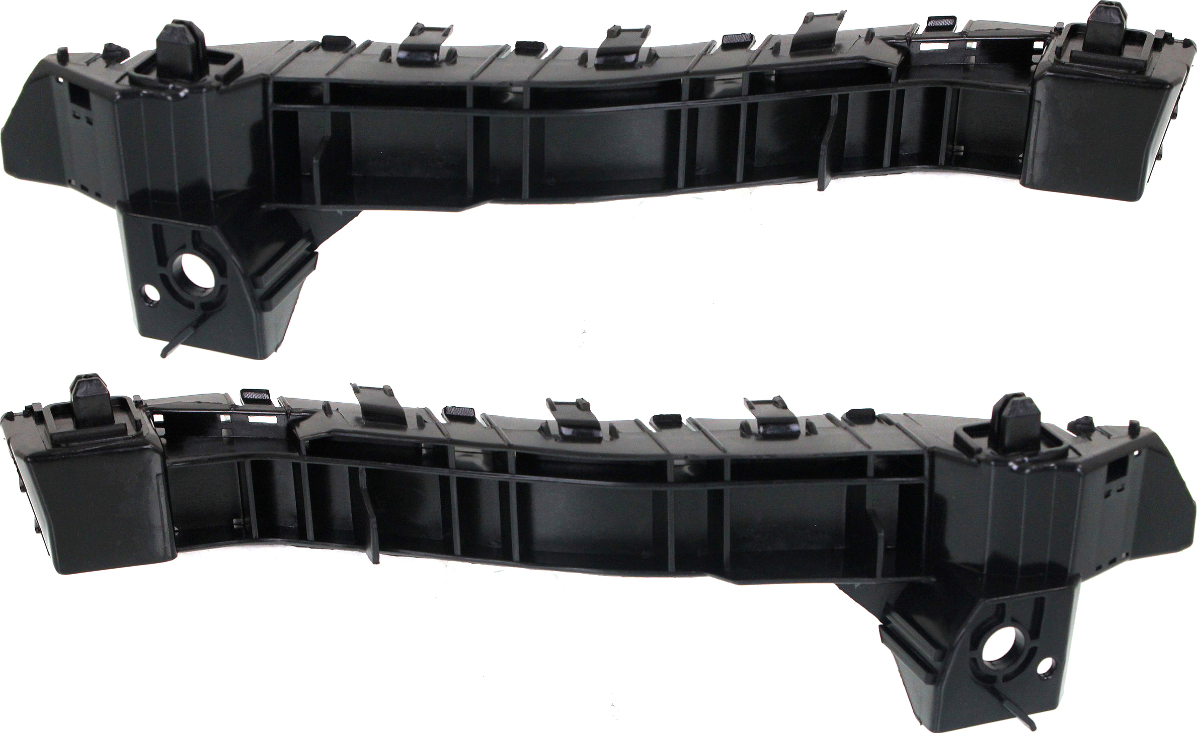 AM FORESTER 09-13 FRONT BUMPER BRACKET RH AND LH Fiberglass SKU SET REPS013109 Partslink SU1043101 SU1042101 OEM 57707SC040-57707SC050