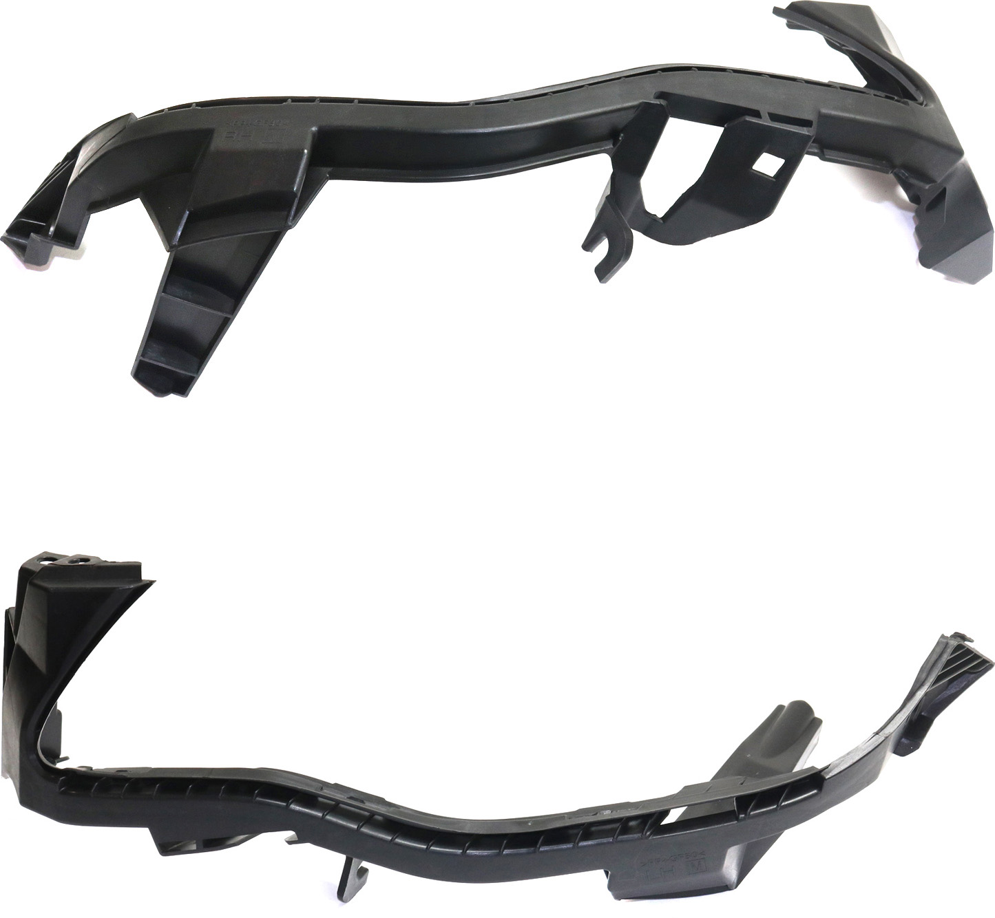 AM IMPREZA 12-16 XV CROSSTREK 13-16 FRONT BUMPER BRACKET RH AND LH Plastic SKU SET REPS013121 Partslink SU1043103 SU1042103 OEM 57707FJ001-57707FJ011