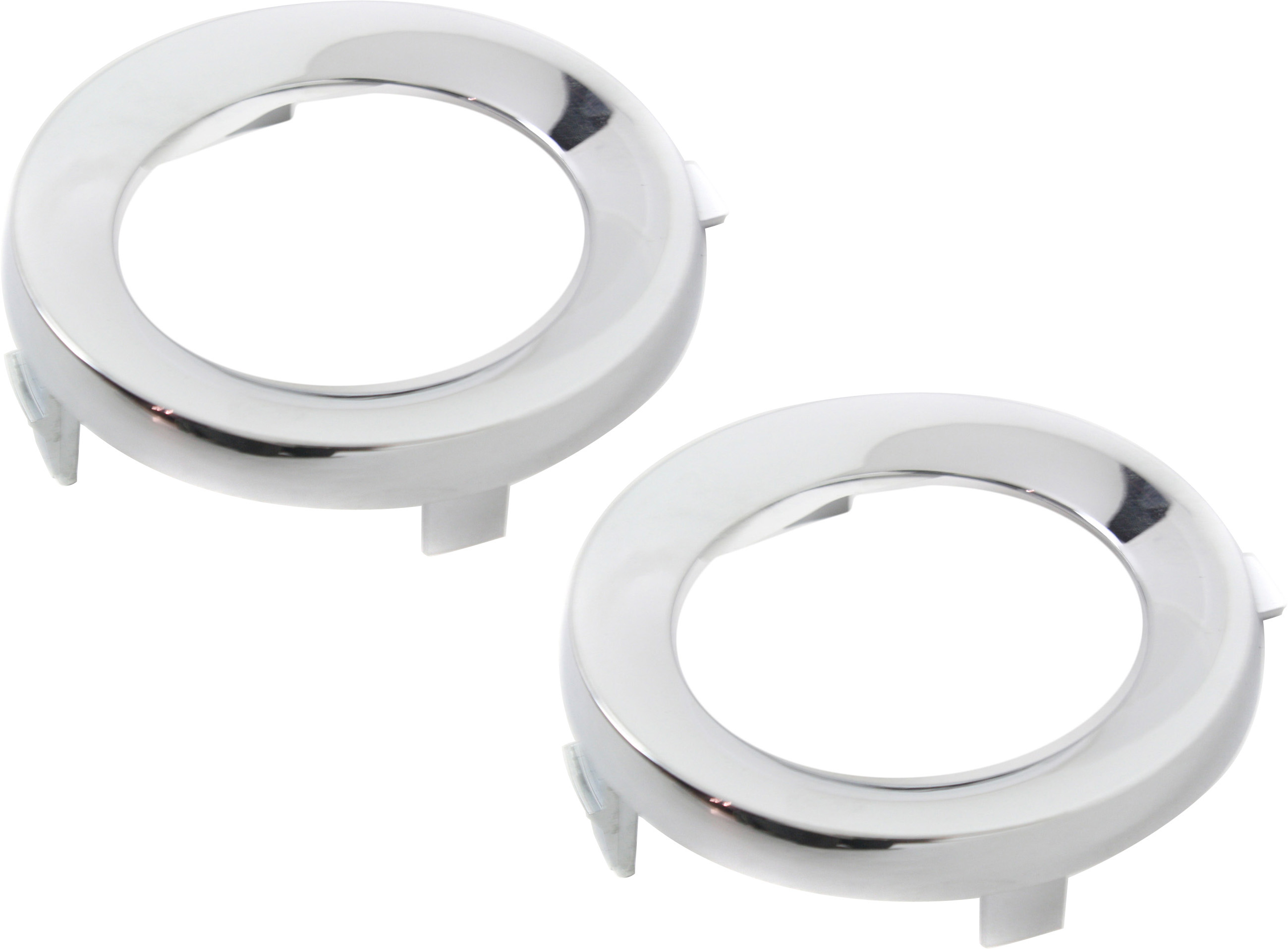 AM FORESTER 09-13 FRONT FOG LAMP MOLDING RH AND LH Chrome ABS SKU SET REPS014601 Partslink SU1038100 OEM 57731SC000