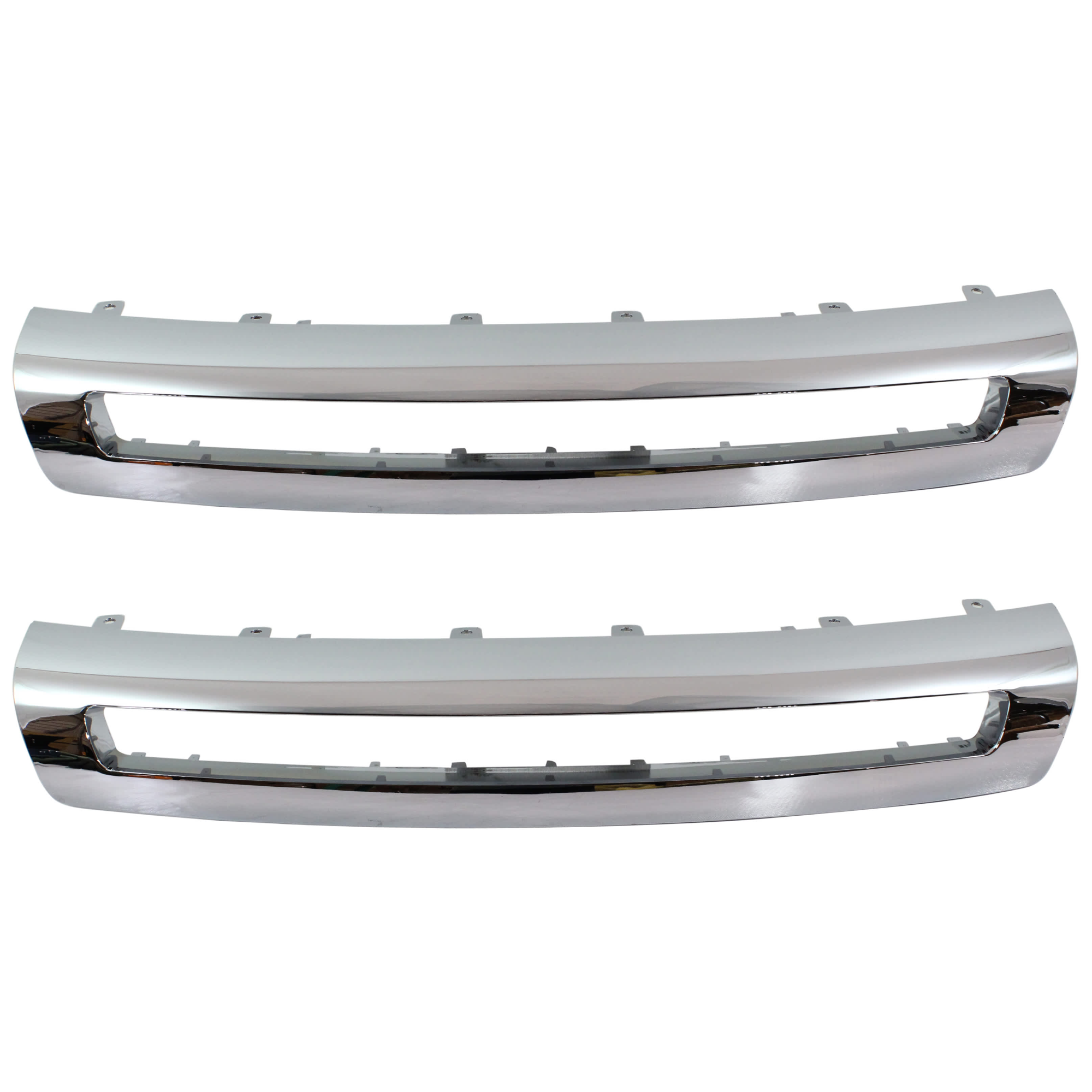 AM VUE 06-07 FRONT BUMPER MOLDING RH AND LH Chrome SKU SET REPS015901-2