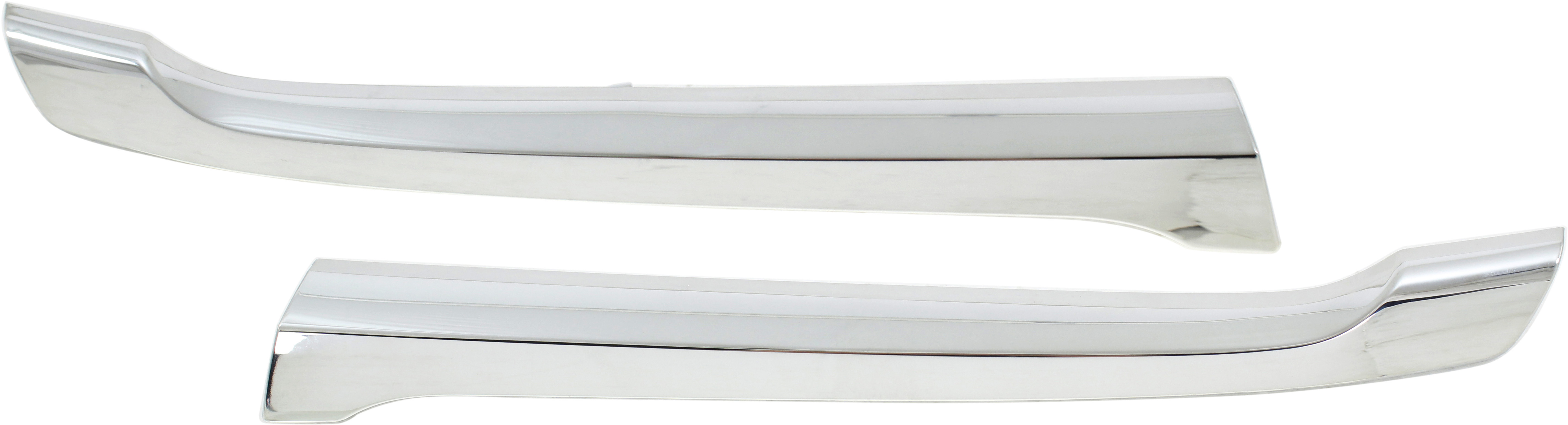 AM IMPREZA 15-16 GRILLE MOLDING RH AND LH Chrome Sedan Wagon Exc. WRX Models CAPA SKU SET REPS071103Q Partslink SU1213102C SU1212102C OEM 91123FJ110-91123FJ120