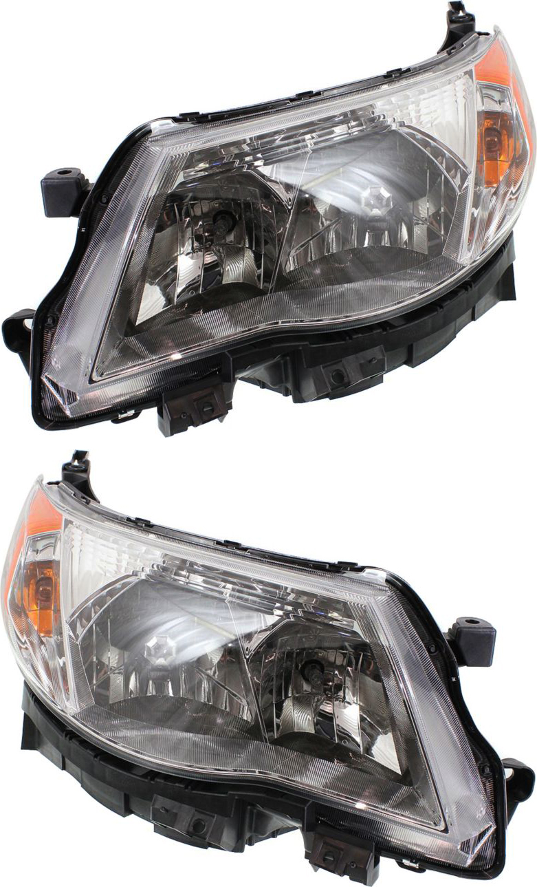 AM FORESTER 09-13 HEAD LAMP RH AND LH Assembly Halogen SKU SET REPS100115 Partslink SU2502132 SU2503132 OEM 84001SC071-84001SC061