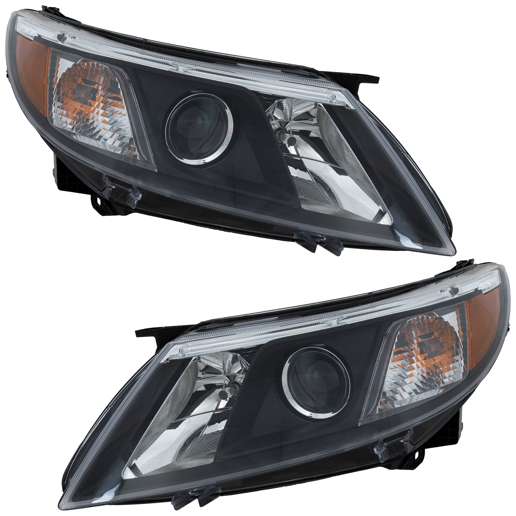 AM SAAB 9-3-08-10 HEAD LAMP RH AND LH Assembly Halogen CAPA SKU SET REPS100133Q Partslink SB2503110C SB2502110C OEM 12843639-12843638