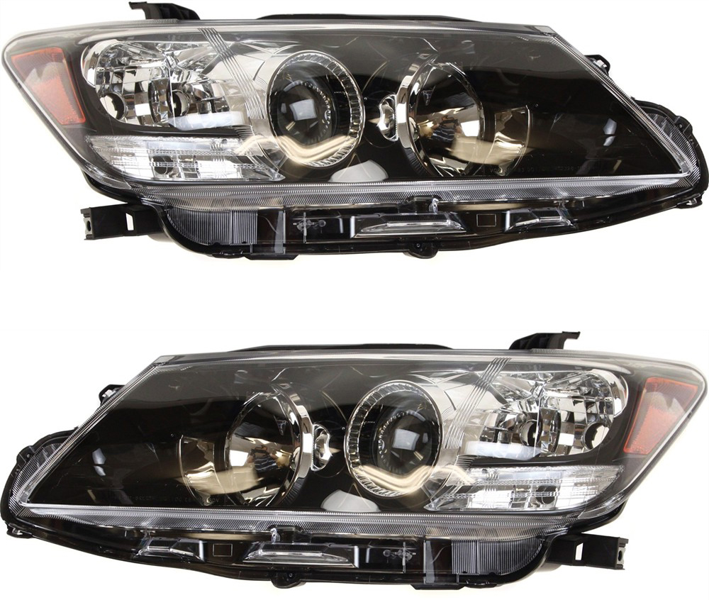 AM TC 11-13 HEAD LAMP RH AND LH Lens and Housing CAPA SKU SET REPS100151Q Partslink SC2518107C SC2519107C OEM 8113021200-8117021200