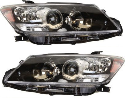 AM TC 11-13 HEAD LAMP RH AND LH Lens and Housing SKU SET REPS100151 Partslink SC2519107 SC2518107 OEM 8113021200-8117021200