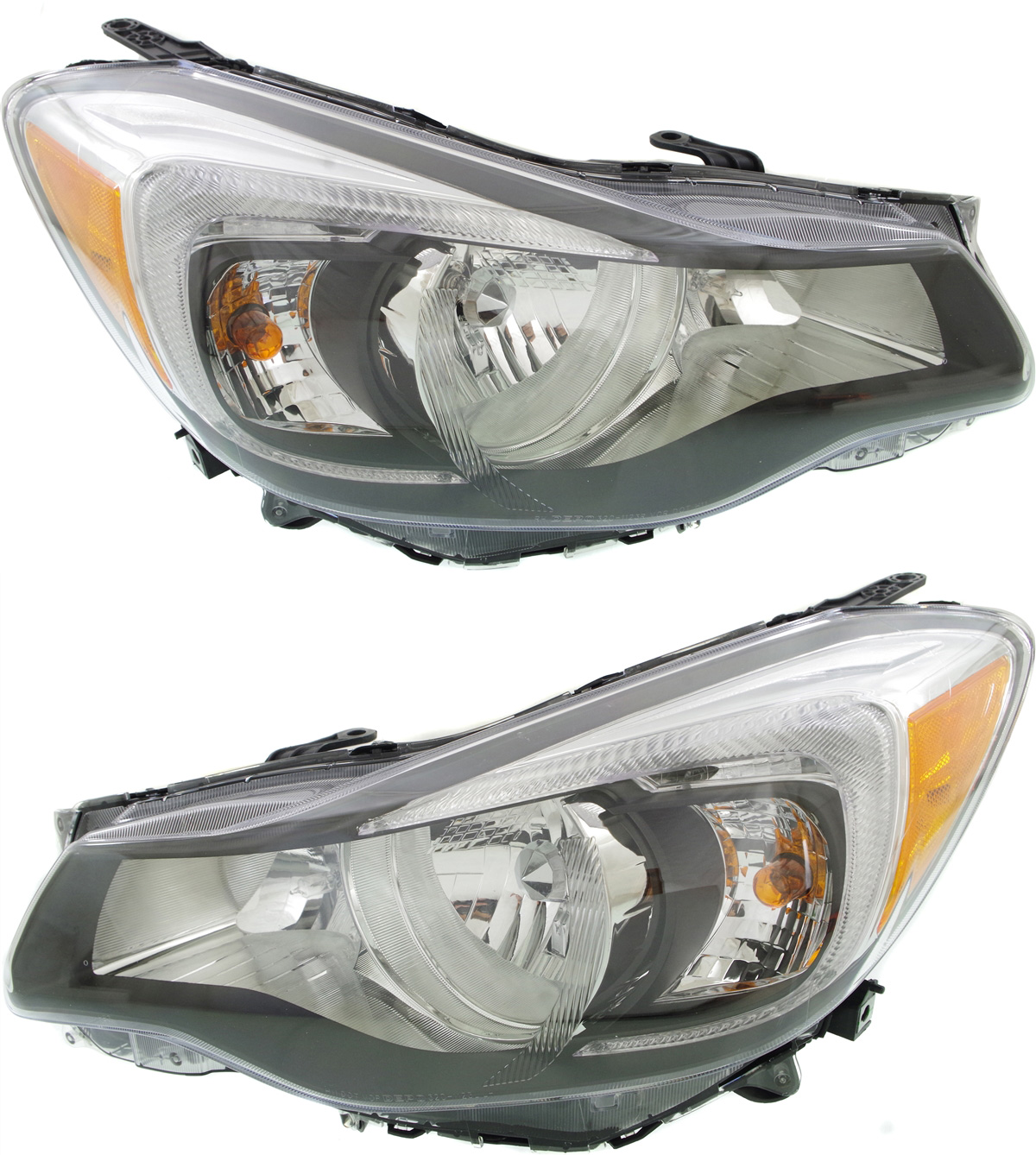 AM IMPREZA 14-14 XV CROSSTREK 14-15 HEAD LAMP RH and LH Assembly Halogen Exc. WRX Models SKU SET REPS100335 Partslink SU2503154 SU2502154 OEM 84001FJ081-84001FJ091