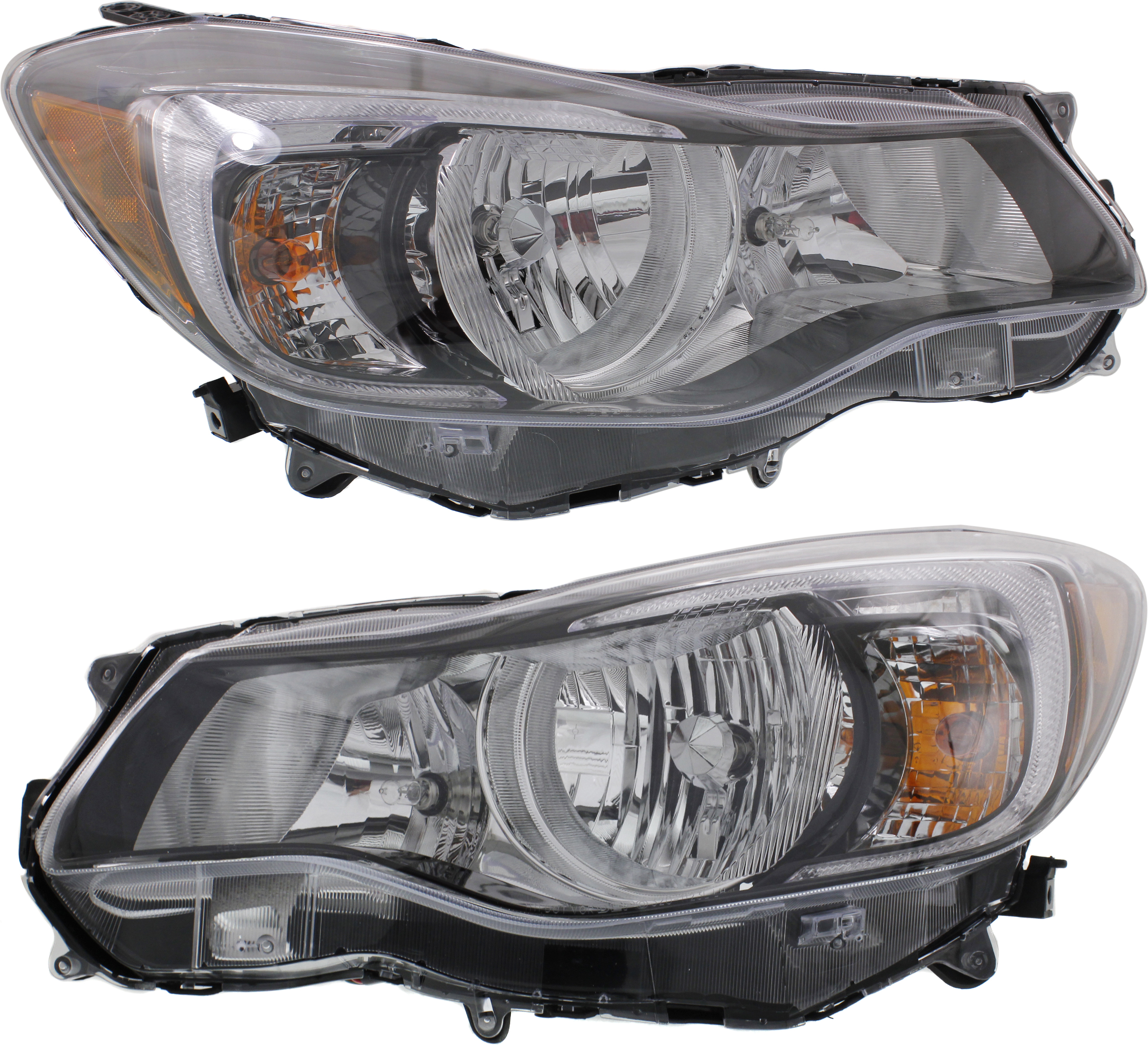 AM IMPREZA 15-16 HEAD LAMP RH AND LH Assembly Halogen SKU SET REPS100337 Partslink SU2503155 SU2502155 OEM 84001FJ320-84001FJ330
