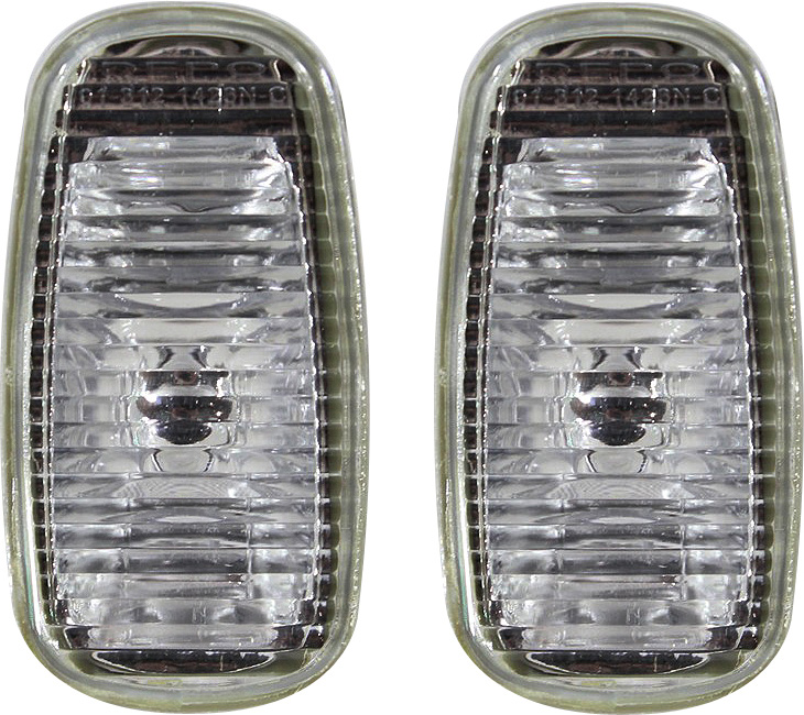 AM XA 04-06 FRONT SIDE MARKER LAMP RH AND LH Lens and Housing SKU SET REPS107301-2 Partslink SC2532100 OEM 8173151021