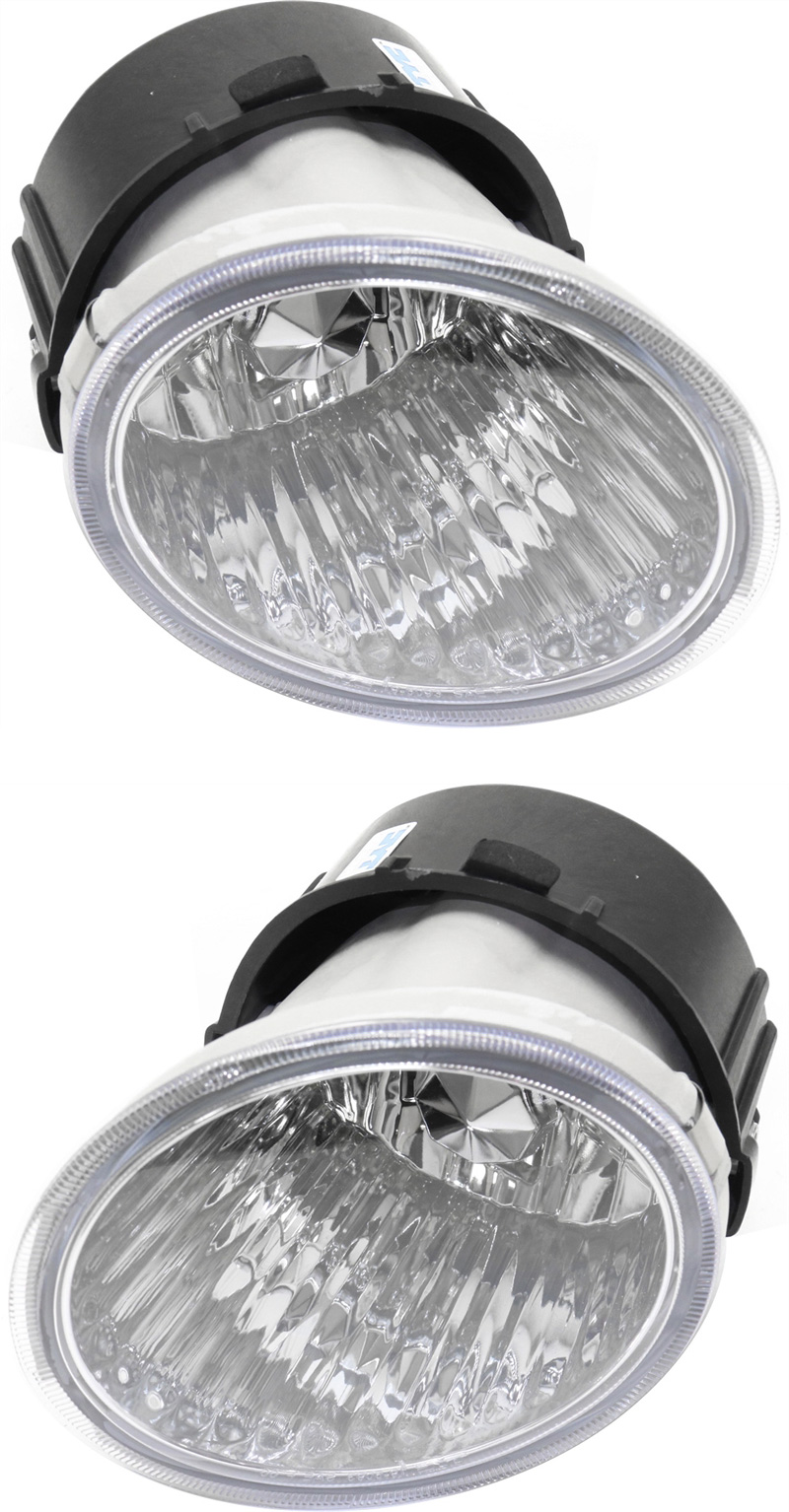 AM OUTBACK 13-19 FRONT FOG LAMP RH AND LH Assembly Halogen w o driving assist system CAPA SKU SET REPS107551Q Partslink SU2592123C SU2593123C OEM 84501AJ09A 84501AJ10A