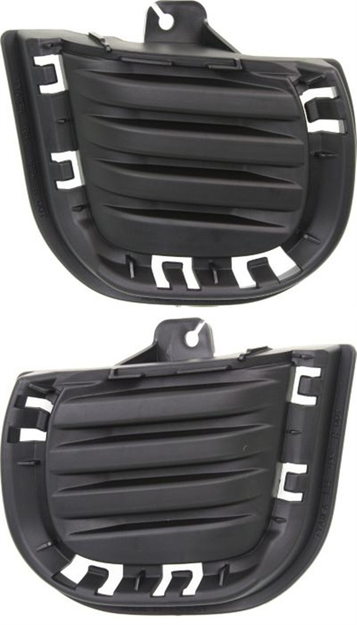AM TC 14-16 FRONT FOG LAMP COVER RH AND LH Textured Black w o Fog Lights SKU SET REPS108611 Partslink SC1039102 SC1038102 OEM 5243721040-5243821040