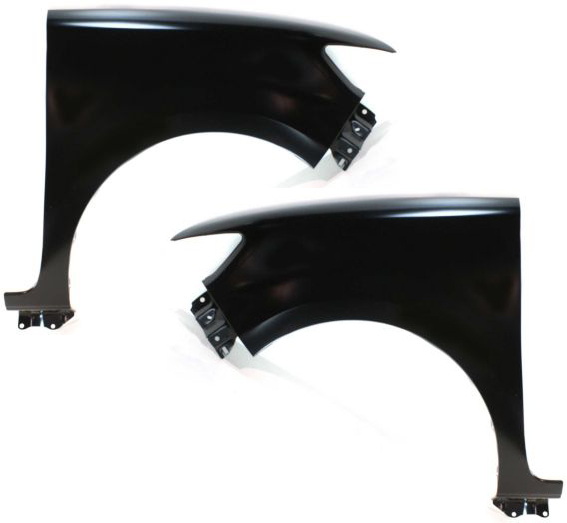 AM XB 08-15 FRONT FENDER RH AND LH Primed SKU SET REPS220103 Partslink SC1240104 SC1241104 OEM 5381112B31-5381212B31