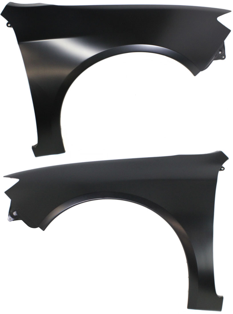 AM IMPREZA 08-11 FRONT FENDER RH AND LH Primed Sedan Wagon Steel CAPA SKU SET REPS220105Q Partslink SU1241129C SU1240129C OEM 57120FG0009P 57120FG0109P