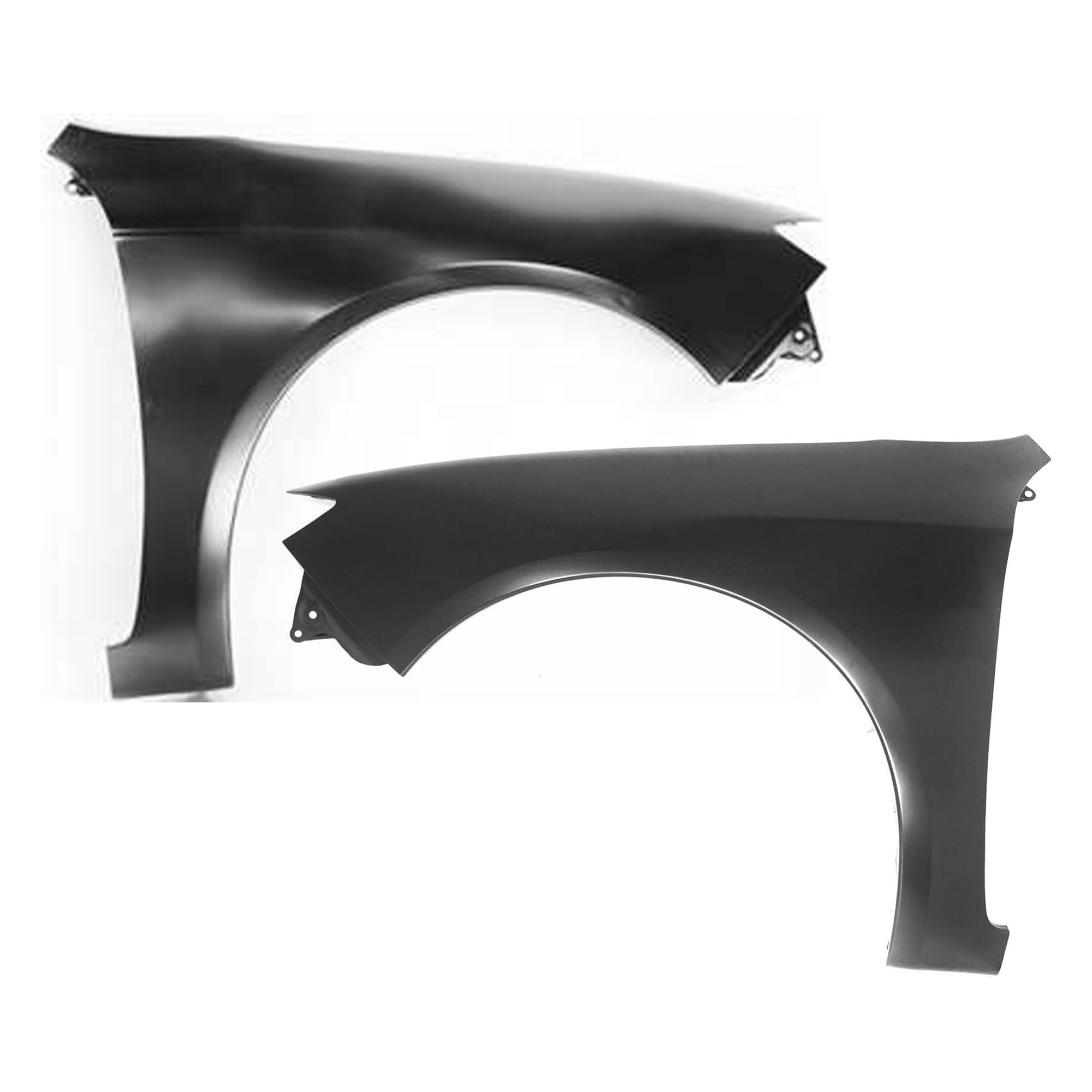 AM IMPREZA 08-11 FRONT FENDER RH AND LH Primed Sedan Wagon Steel SKU SET REPS220105 Partslink SU1241129 SU1240129 OEM 57120FG0009P 57120FG0109P