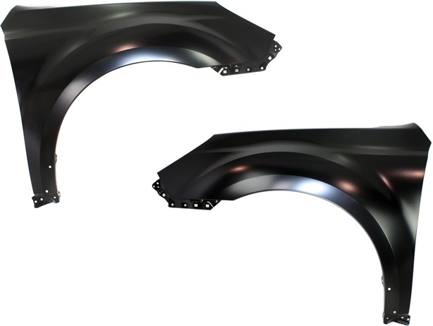 AM OUTBACK 10-14 FRONT FENDER RH AND LH Primed SKU SET REPS220113 Partslink SU1240131 SU1241131 OEM 57120AJ06A9P 57120AJ07A9P