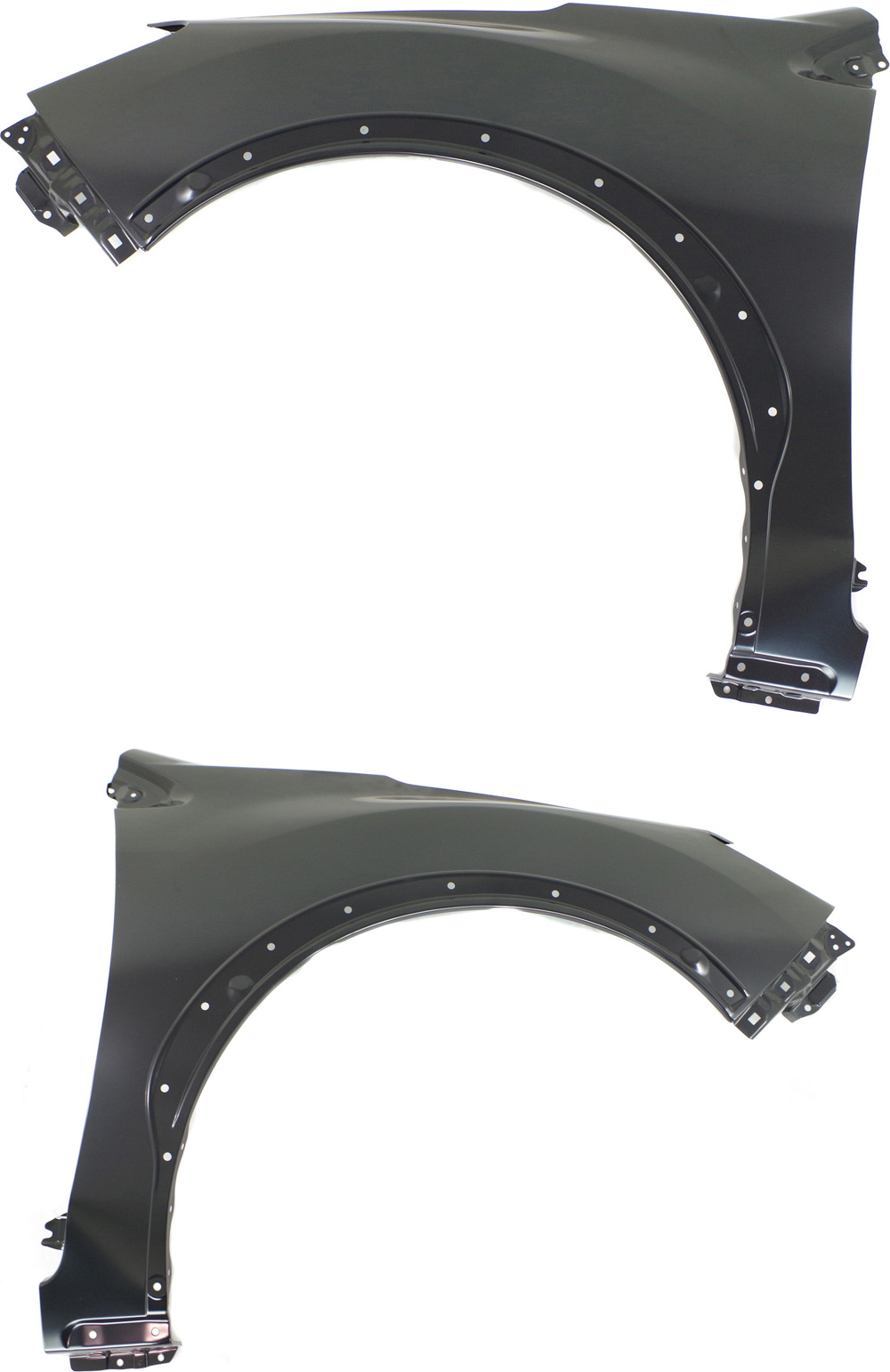 AM CROSSTREK 13-17 FRONT FENDER RH AND LH Primed CAPA SKU SET REPS220159Q Partslink SU1240139C SU1241139C OEM 57120FJ0509P 57120FJ0619P