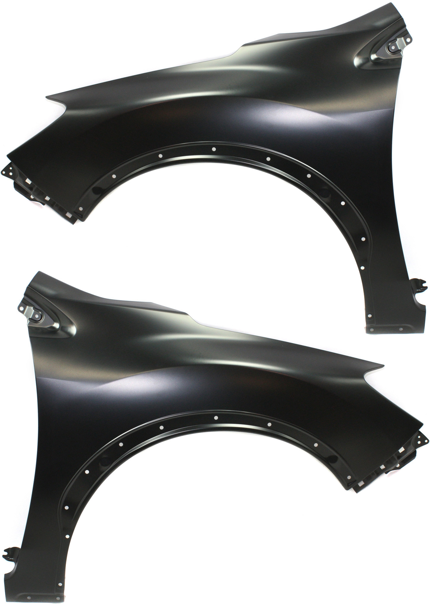 AM CROSSTREK 13-17 FRONT FENDER RH AND LH Primed SKU SET REPS220159 Partslink SU1240139 SU1241139 OEM 57120FJ0509P 57120FJ0619P