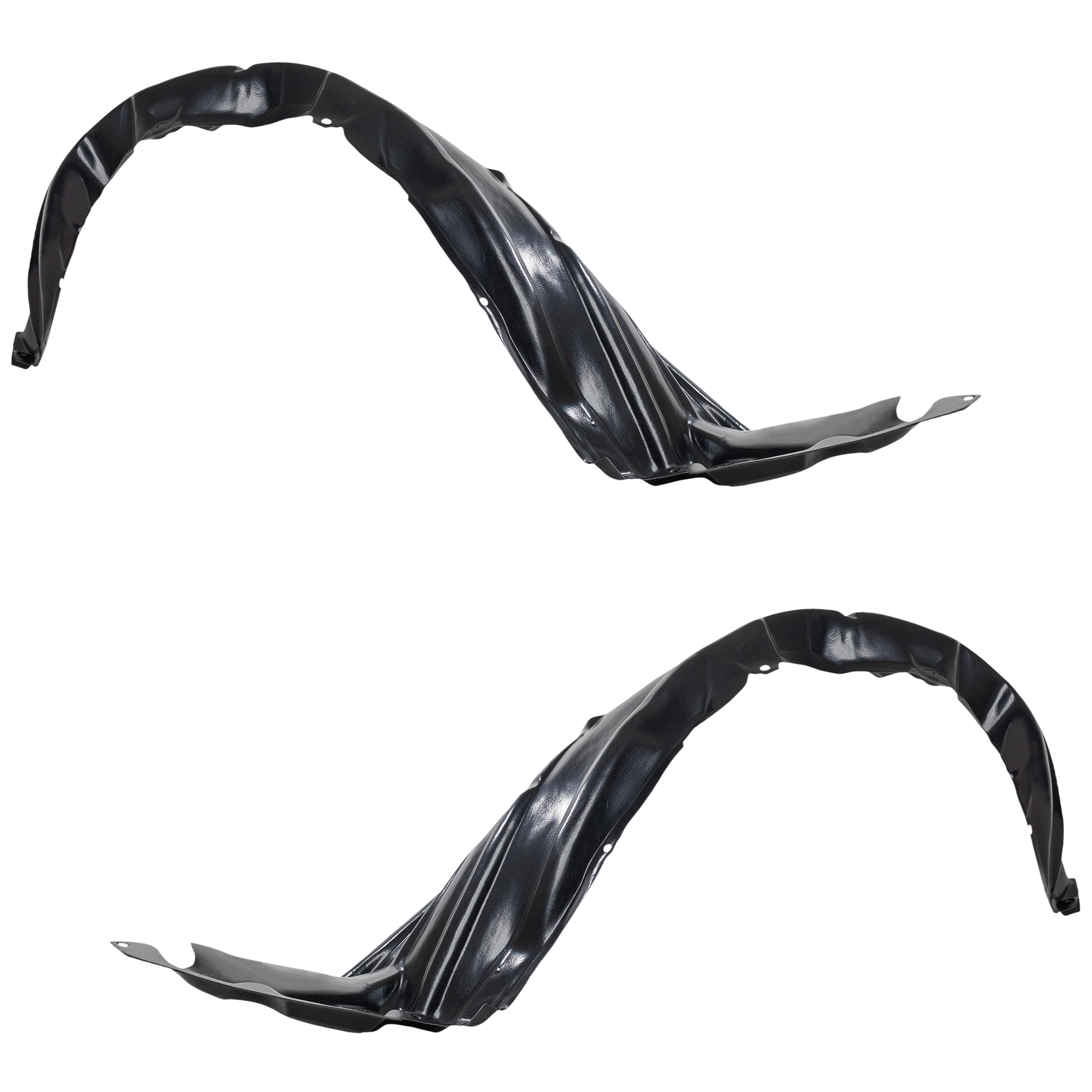 AM XB 08-10 FRONT FENDER LINER RH AND LH Plastic Vacuum Form CAPA SKU SET REPS222105Q Partslink SC1249106C SC1248106C OEM 5387512470-5387612450