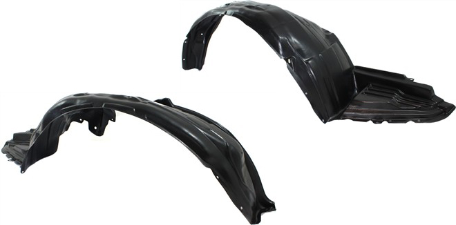 AM IMPREZA 08-11 FRONT FENDER LINER RH AND LH Exc. WRX STI Models SKU SET REPS222129 Partslink SU1249117 SU1248117 OEM 59110FG002-59110FG012