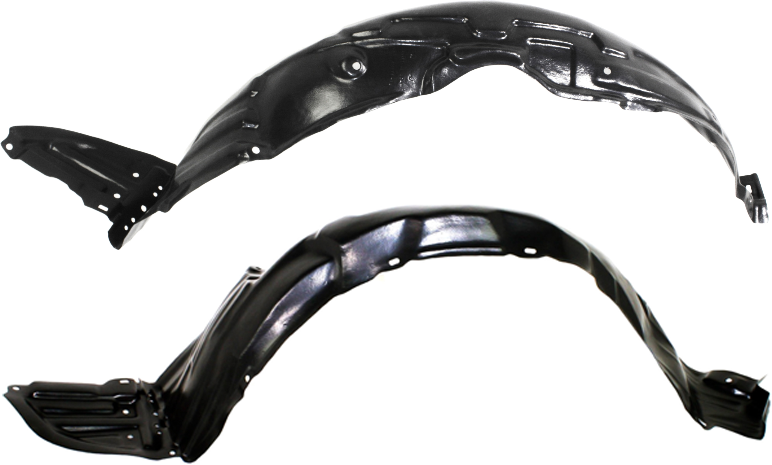 AM TC 05-10 FRONT FENDER LINER RH AND LH SKU SET REPS222137 Partslink SC1249104 SC1248105 OEM 5387521060-5387621060