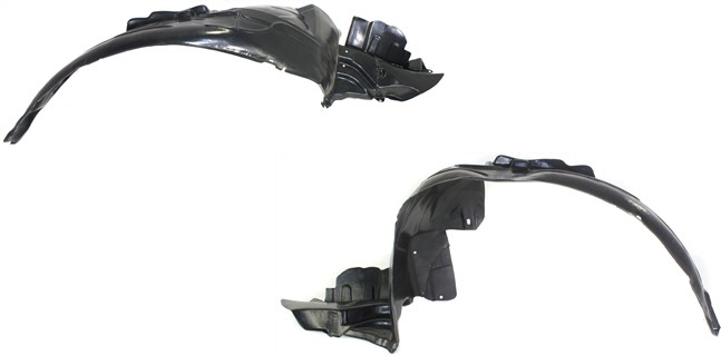 AM IMPREZA 04-05 FRONT FENDER LINER RH AND LH Sedan SKU SET REPS222141 Partslink SU1251100 SU1250100 OEM 59110FE062-59110FE072