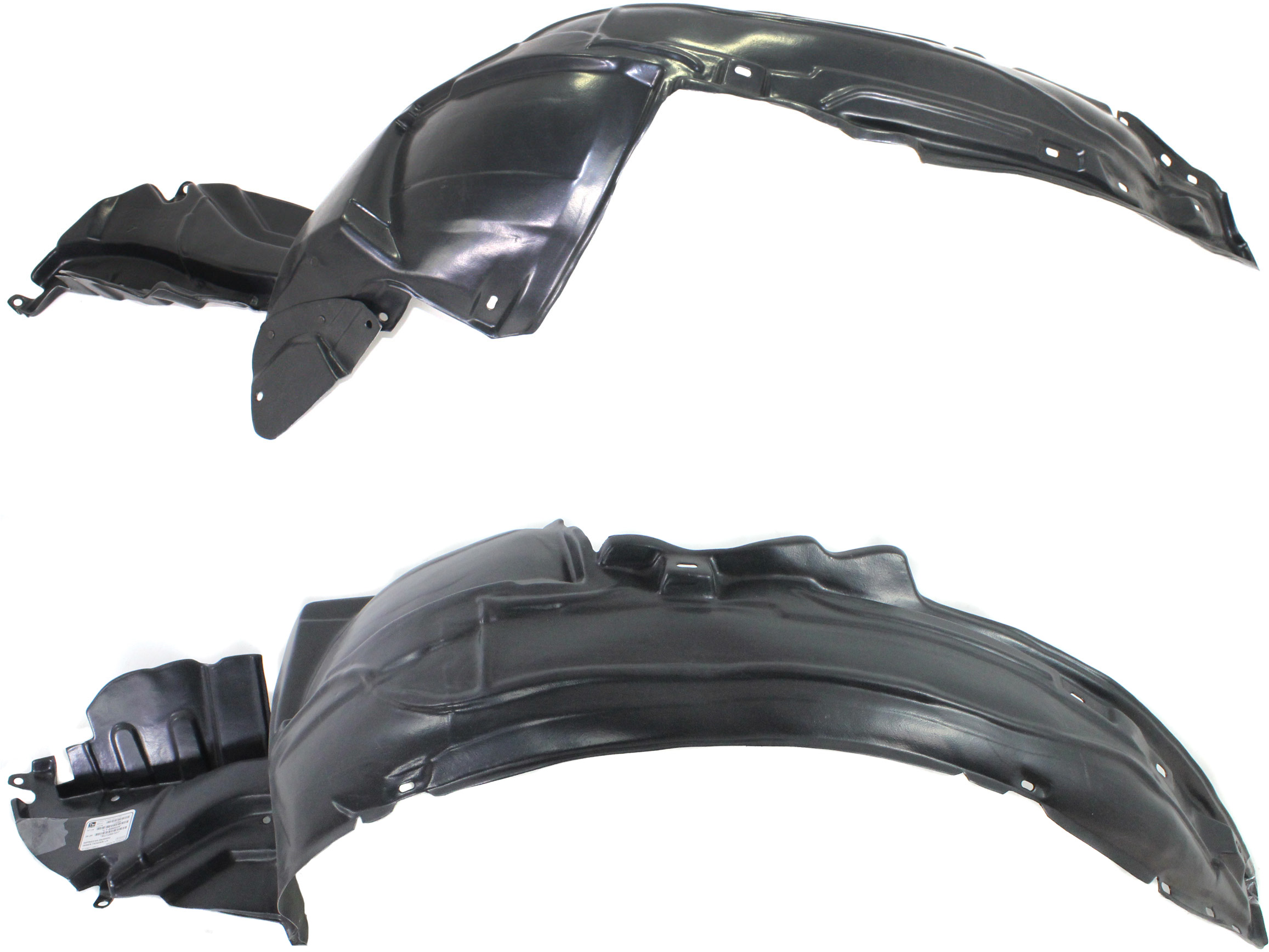 AM IMPREZA 04-05 FRONT FENDER LINER RH AND LH Wagon SKU SET REPS222143 Partslink SU1250101 SU1251101 OEM 59110FE041-59110FE051