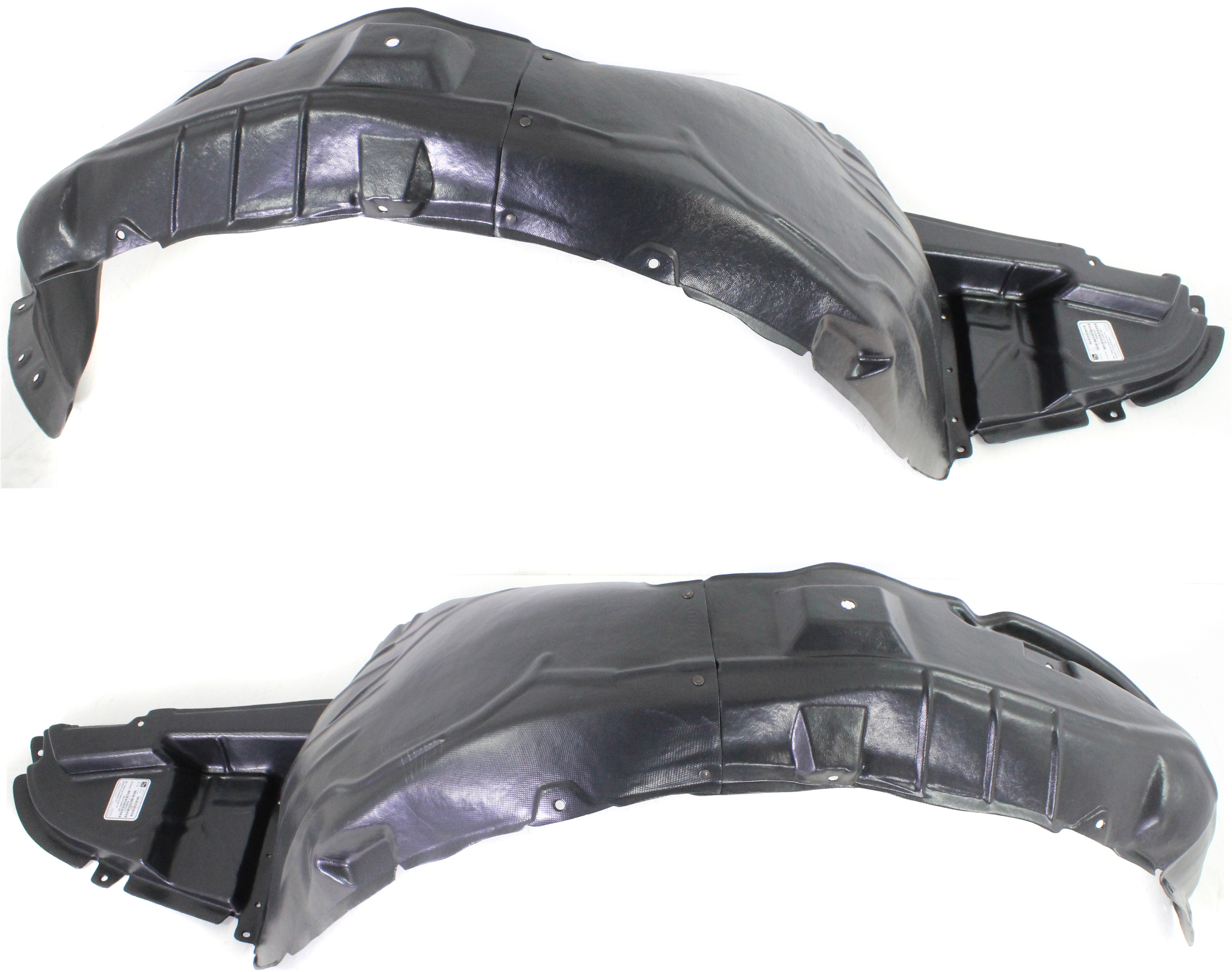 AM TRIBECA 08-14 FRONT FENDER LINER RH AND LH SKU SET REPS222155 Partslink SU1249120 SU1248120 OEM 59110XA02A 59110XA03A