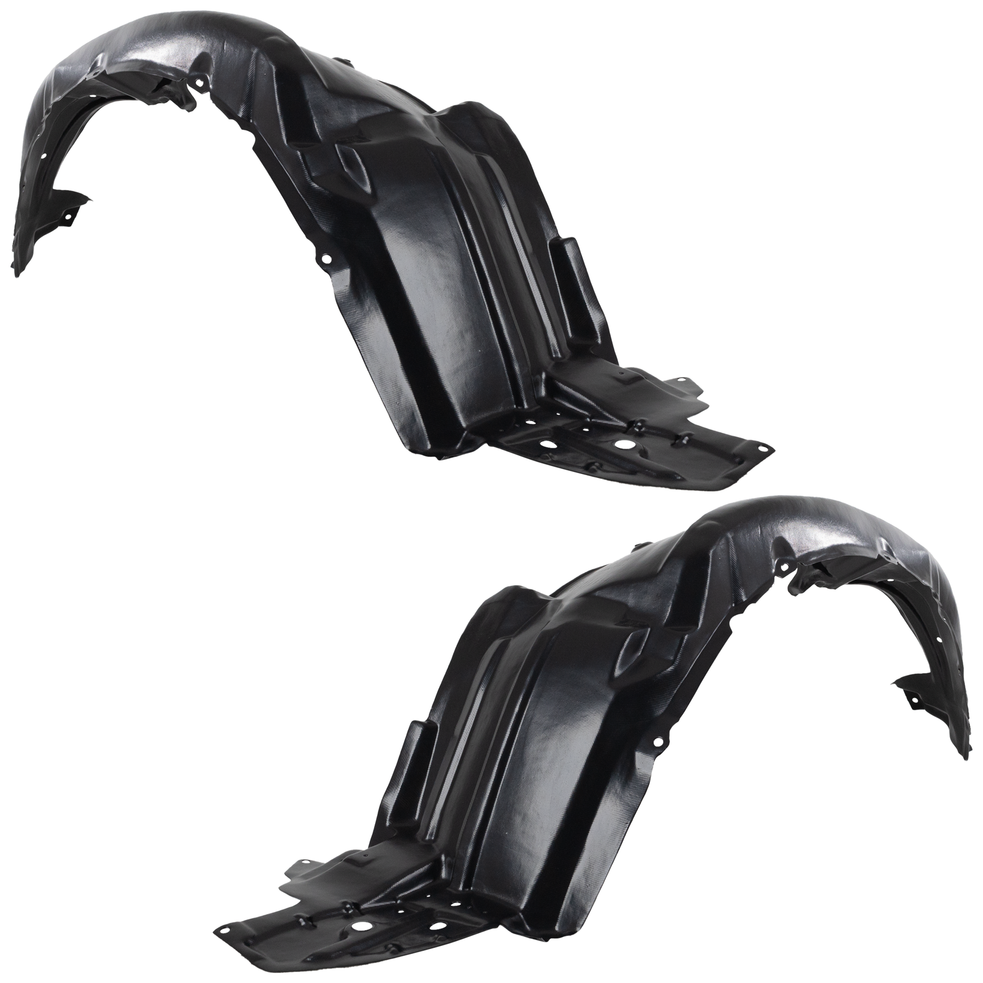 AM TC 11-13 FRONT FENDER LINER RH AND LH Plastic Vacuum Form CAPA SKU SET REPS222171Q Partslink SC1249108C SC1248108C OEM 5387521100-5387621100
